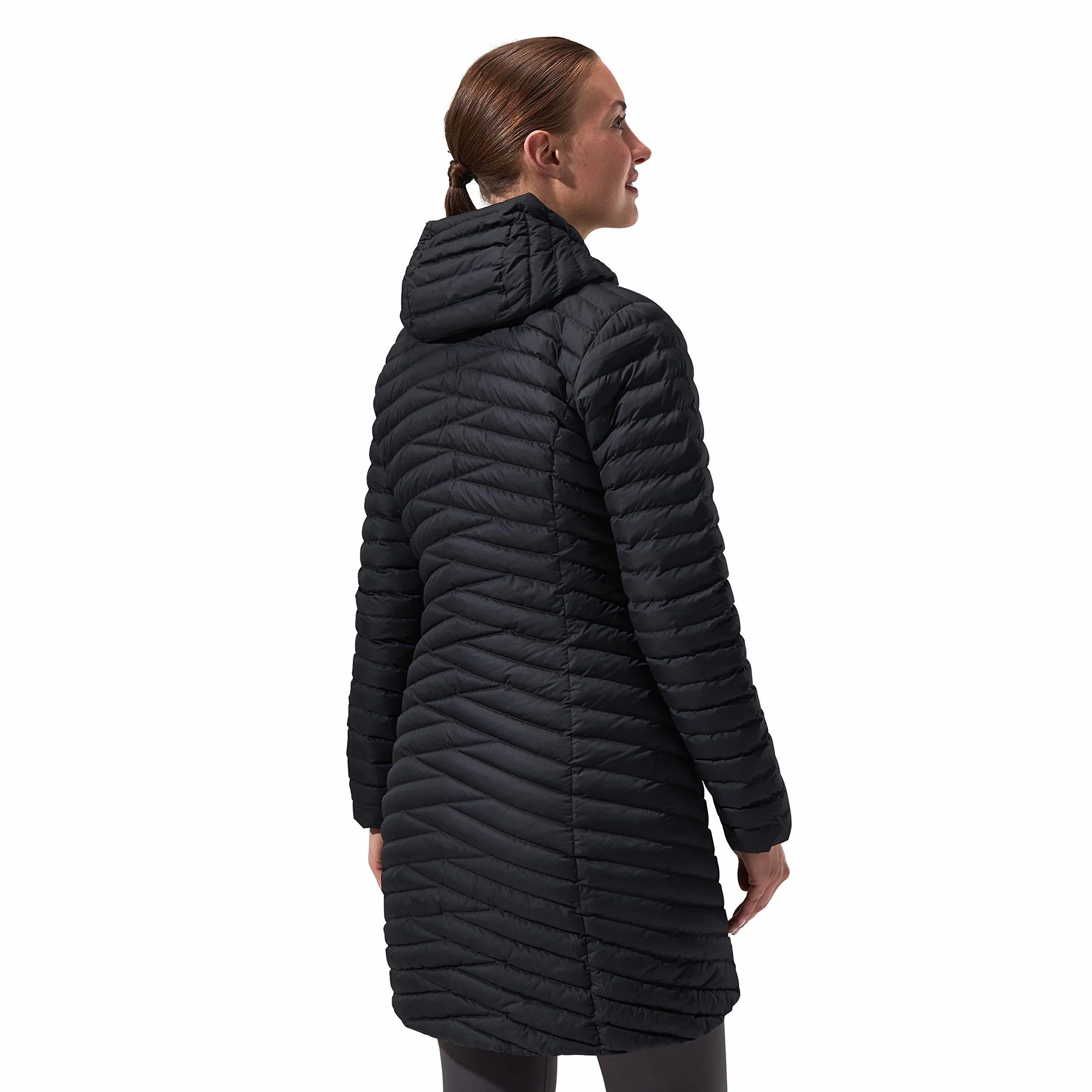 Berghaus Nula - Chaqueta Larga Con Microaislamiento, Diseño Duradero, Resistente Al Agua Chaqueta aislante Mujer (Pack de 1)