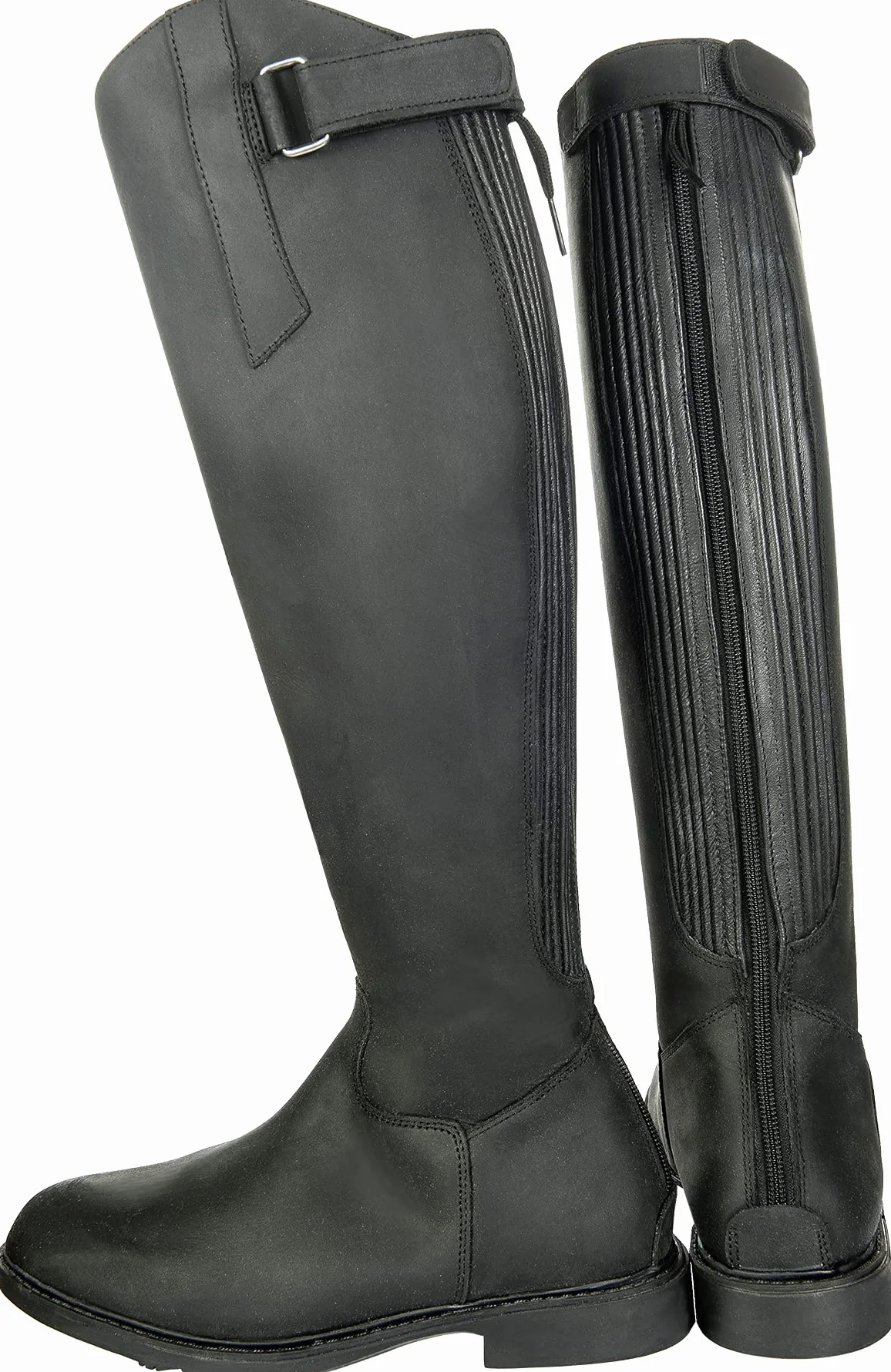 HKM Flex Country Ancho Corto/Están, Botas de equitación Unisex Adulto