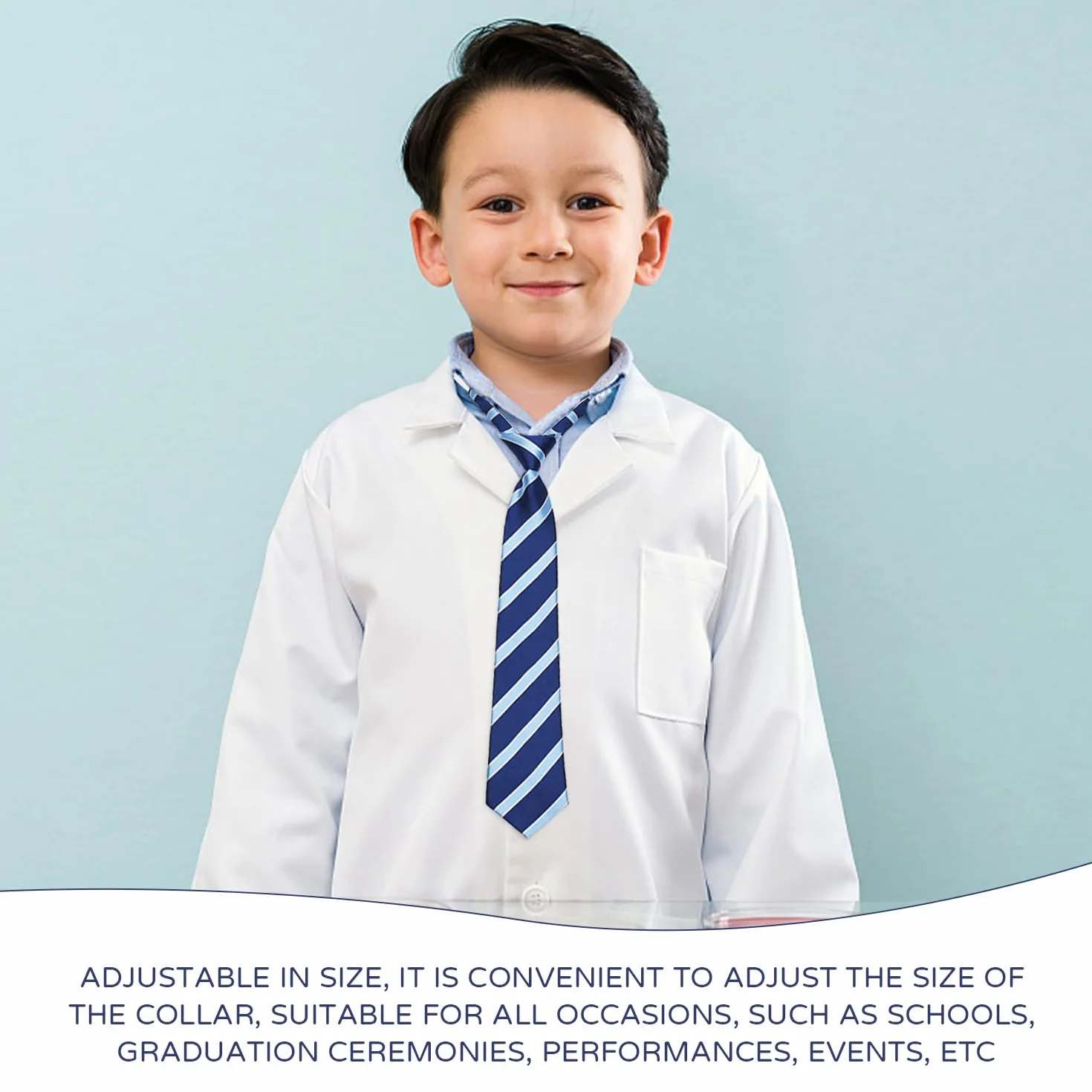 2 Corbata Para Niños, Corbata De Patrulla Clásica, Accesorios De Ropa, Adecuados Para Ceremonias, Actuaciones, Bodas.