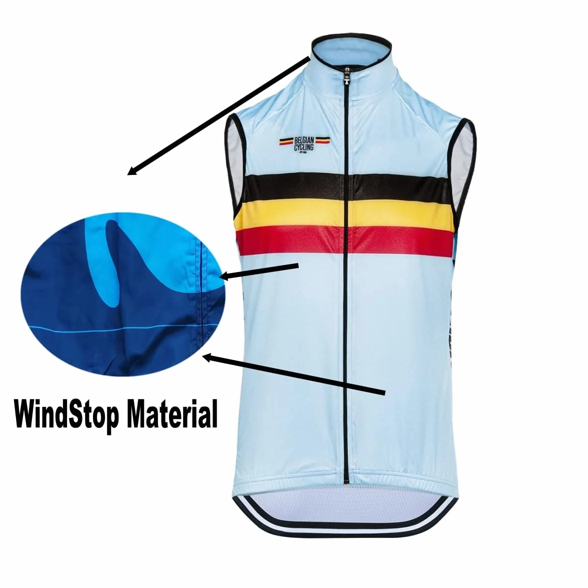 Hombres National Pro Team Ciclismo Chaleco Cortaviento,Cortaviento Bicicletas Chaleco Cortaviento MTB Ropa sin mangas