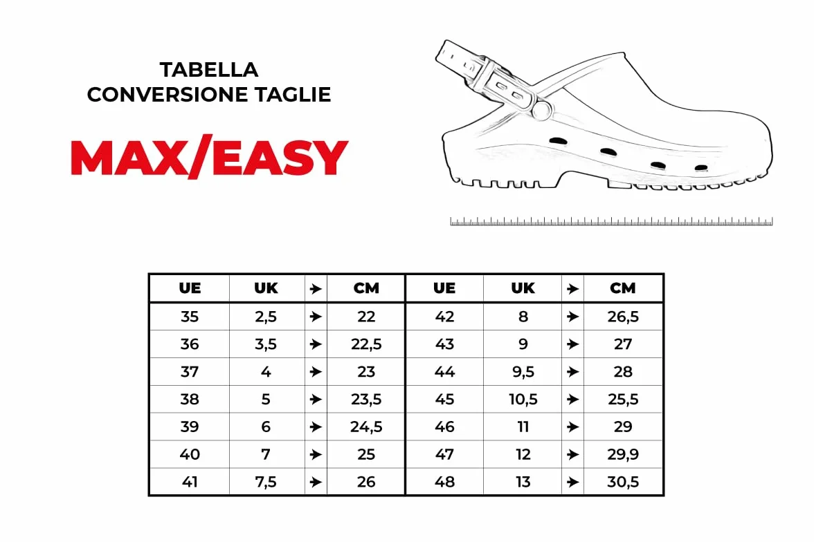 REPOSA Easy - Zuecos Sanitarios Mujer y Hombre en Goma con Suela Antideslizante SRC, Zuecos Enfermera Anatómicos sin Correa, Zapatos Sanitarios Esterilizables, Antishock y Transpirables