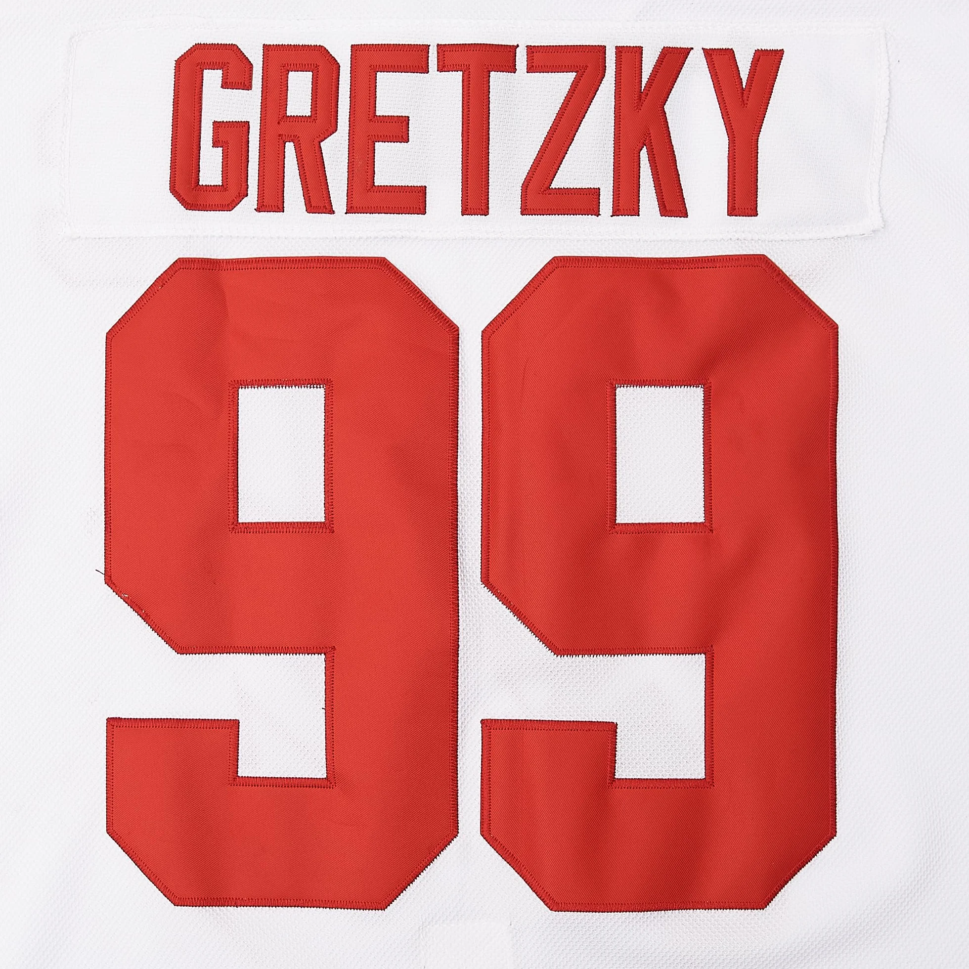 Camiseta de Hockey sobre Hielo para Hombre 1991 Team Canada Coupe Cup, #99 Gretzky White, Large