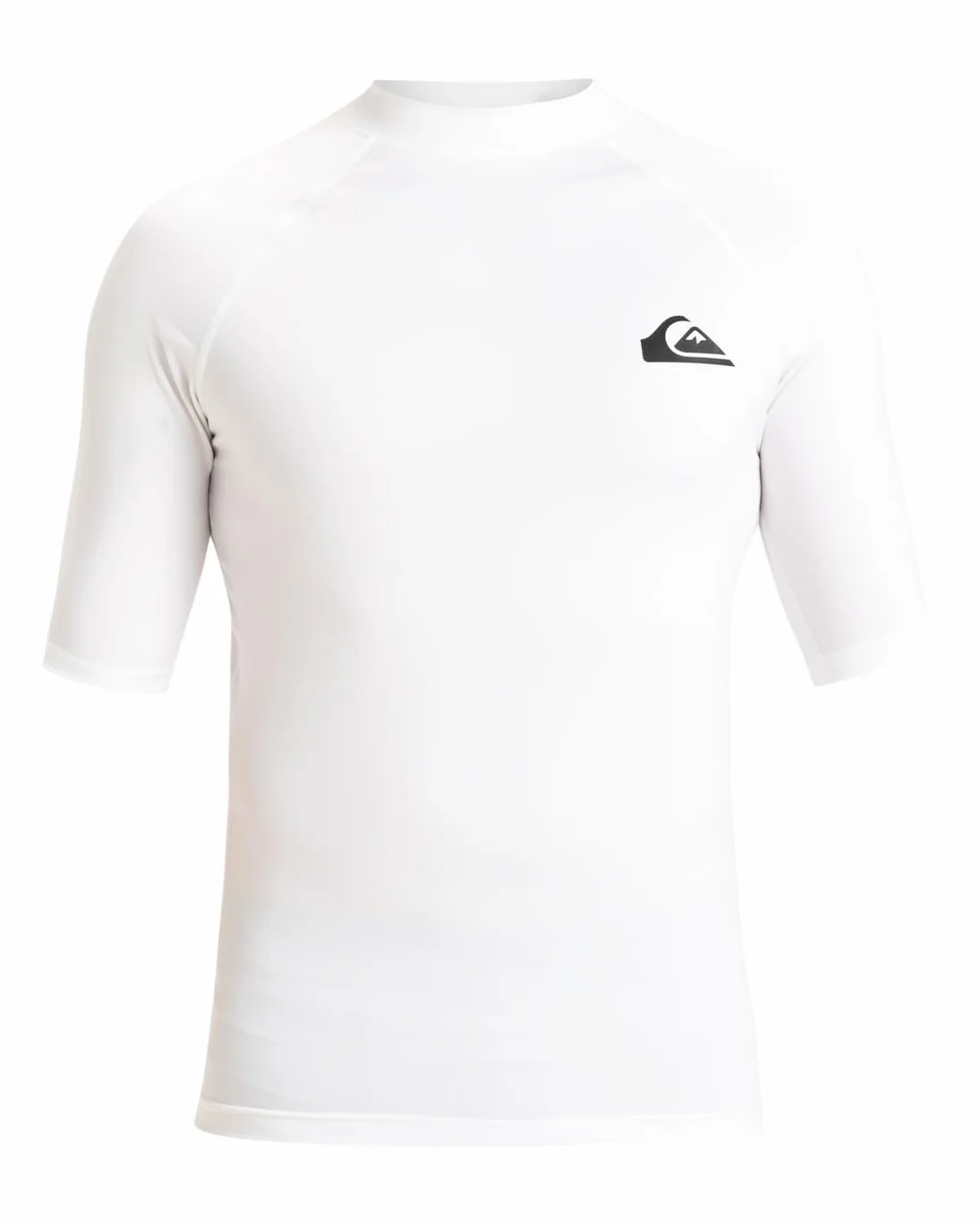 Quiksilver All Time SS T-Shirt de Surf Rashguard À Manches Courtes Camisa de protección de Sarpullido Hombre (Pack de 1)