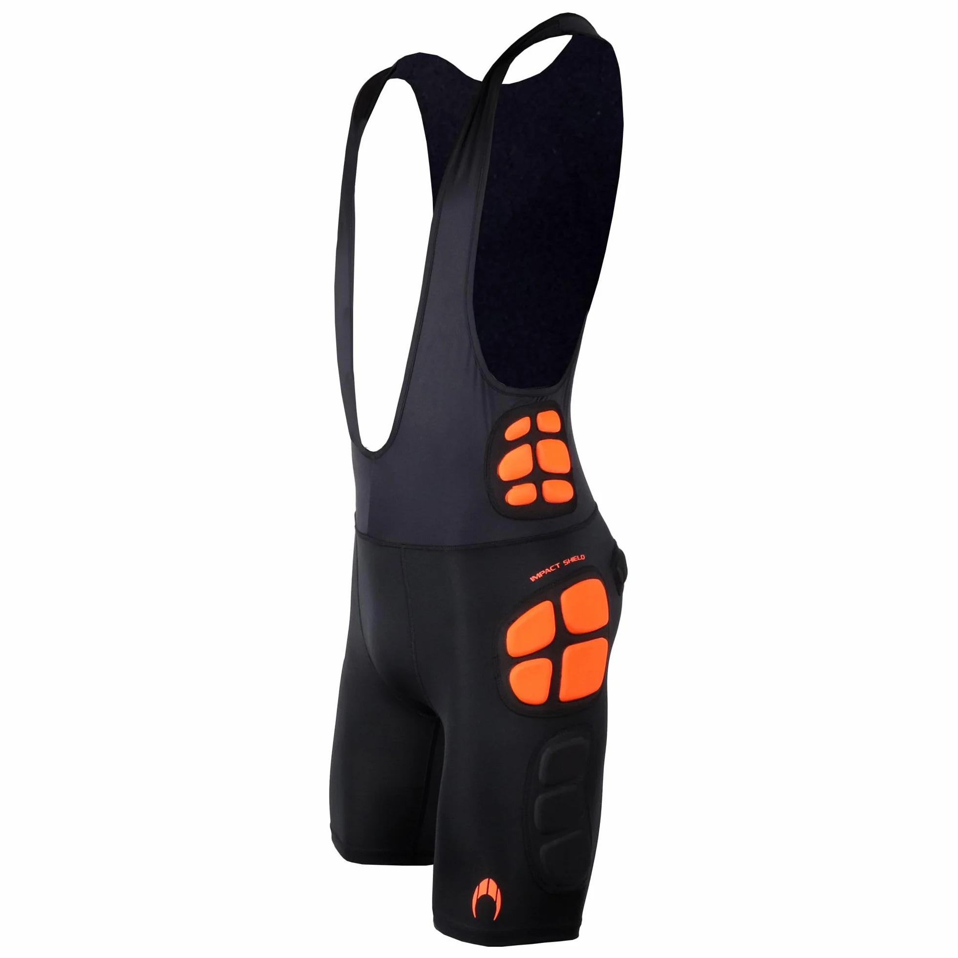 HO Soccer Gk Bib Short Impact Shield Jr - Pantalones Cortos de Portero con Tirantes Unisex niños