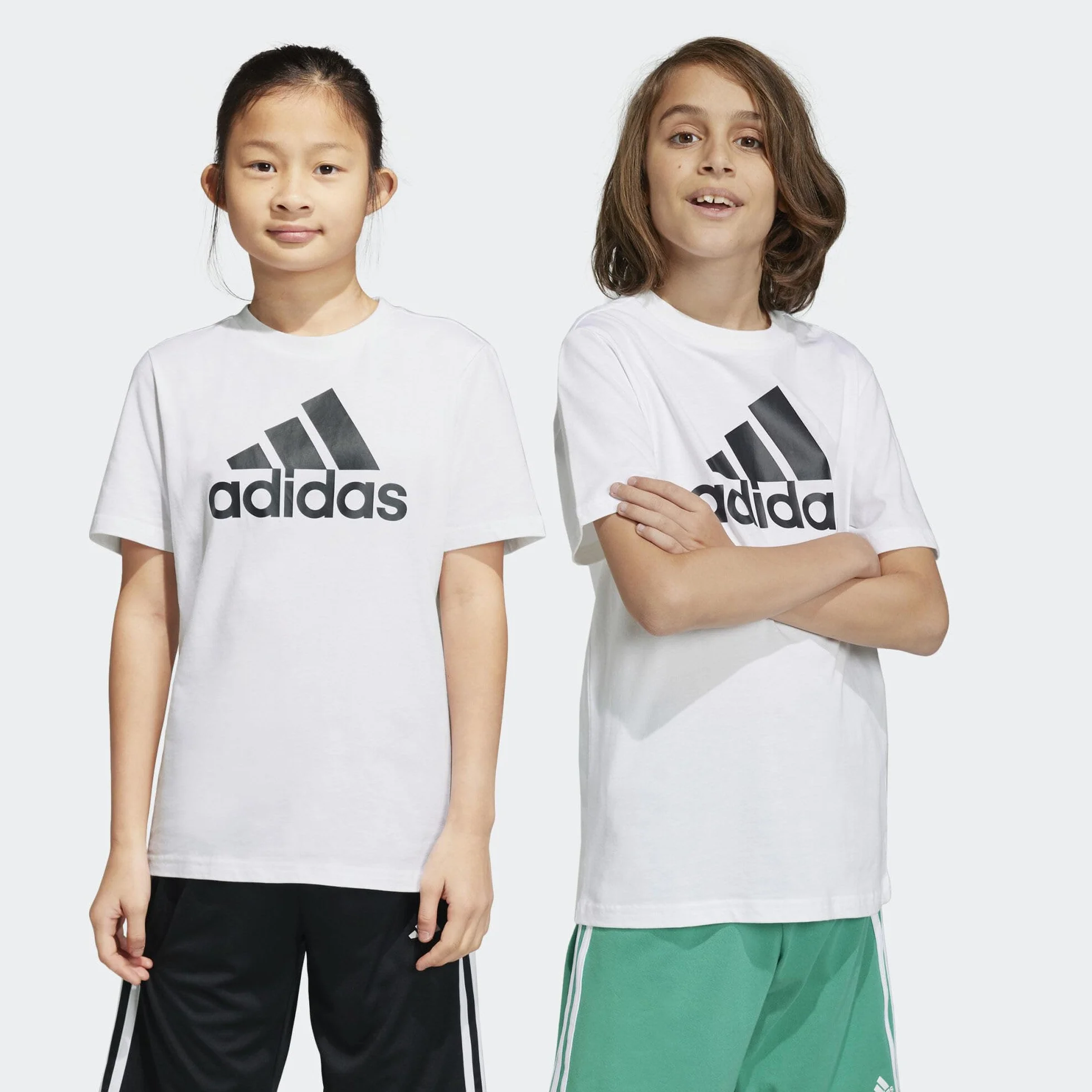 Adidas Essentials Big Logo Cotton T-Shirt Camiseta Unisex niños