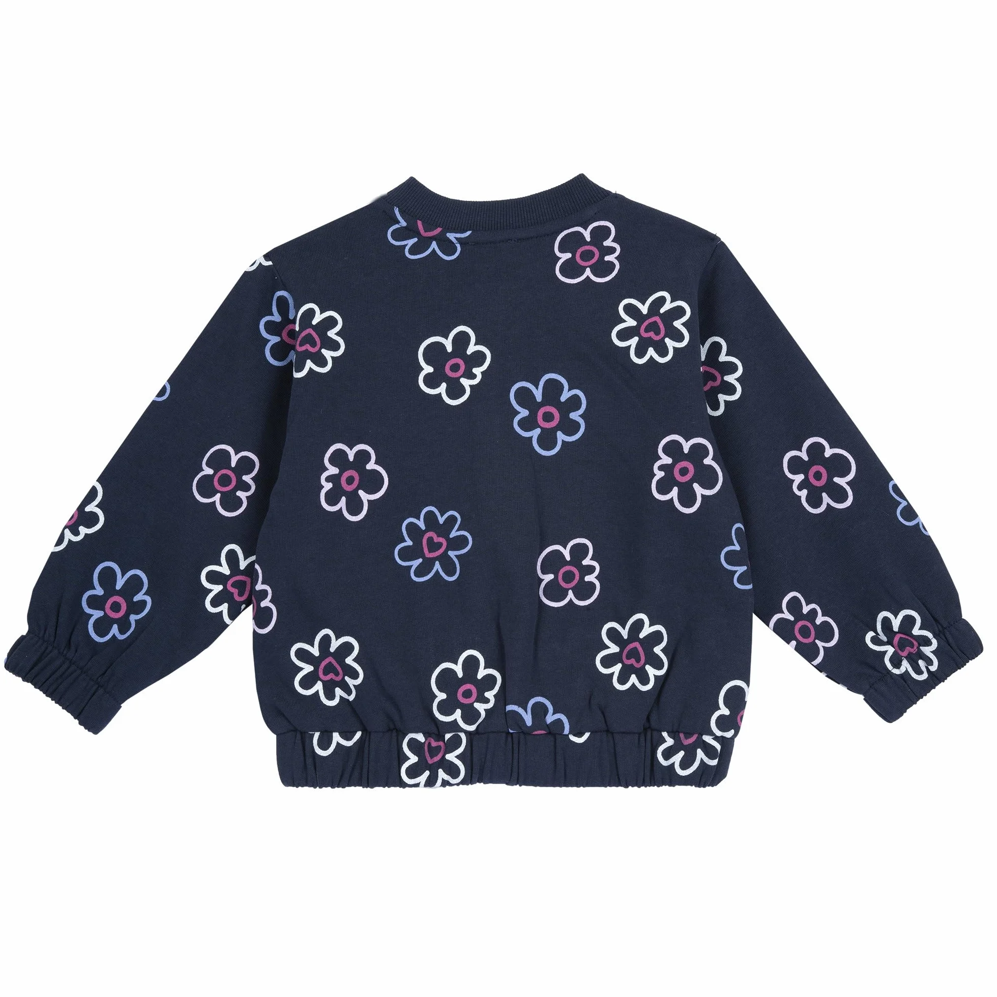 Chicco, Sudadera Niña, con Cierre de Cremallera, Cómoda y a la Moda, en Suave Algodón, Lavable en Lavadora, Ropa Niña y Chica, Diseñado en Italia
