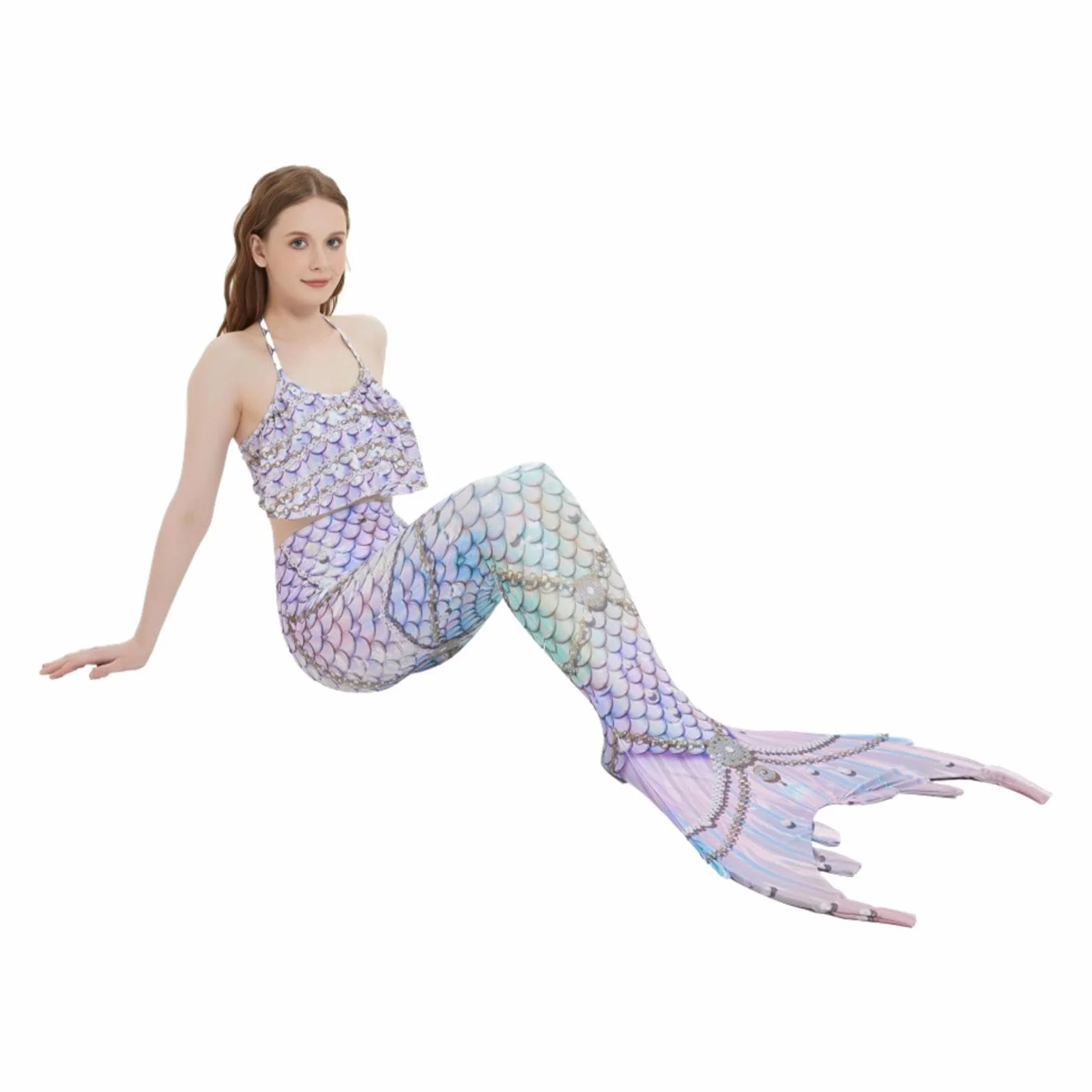 Lindo Conjunto Conjuntos Para NiñAs DiseñO Elegante Y Moderno Ideal Para Piscina Y Mar.,E-130