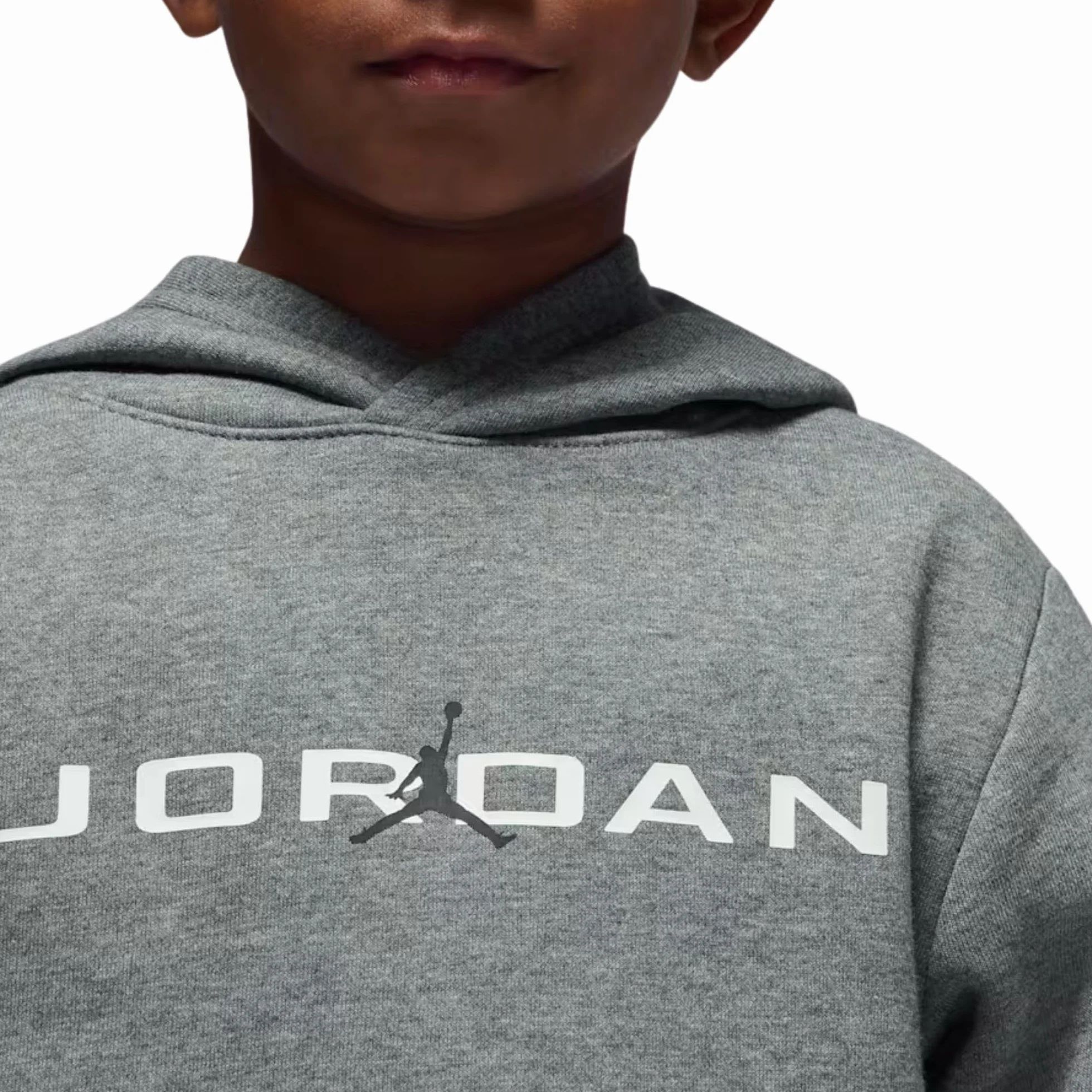 NIKE Jordan - Chándal infantil con capucha MJ Baseline gris