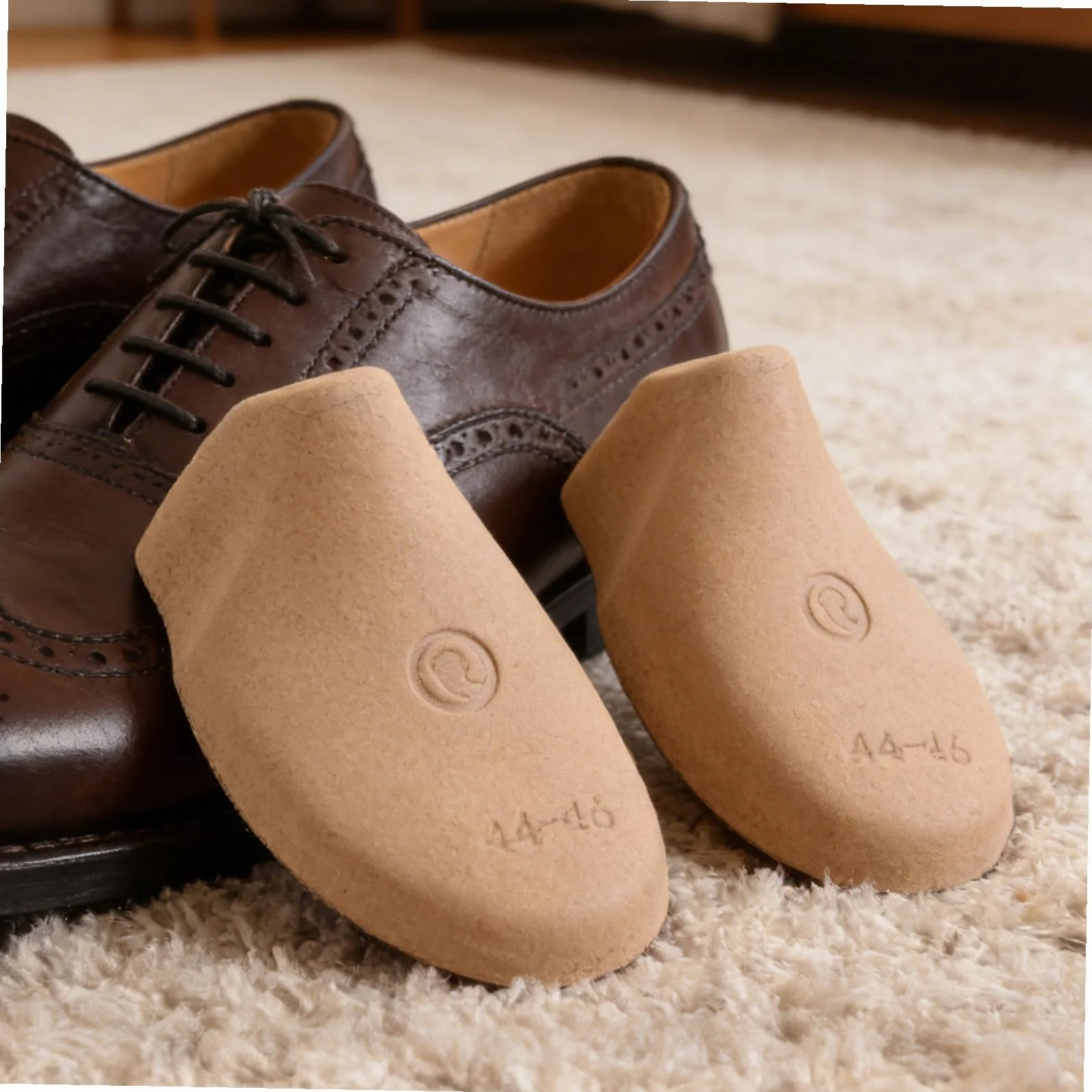 Lurrose 20 Pares Plantillas Diseño Ajustado y Antiarrugas Moldeadoras de Pulpa de Papel en Eu 41-43 para Zapatos y Botas para Hombres y Mujeres para Exhibición
