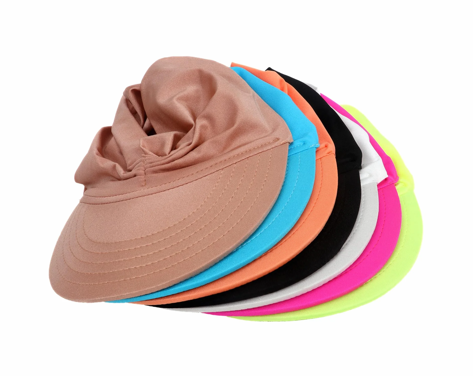 YAMEE Visera Solar para Niños y Niñas de 1 a 9 Años,Large Brim Visera de Playa para Niños Suave Transpirable,Gorra Deportiva de Verano con Protección UV,Gorra de Aire,para Vacaciones,Camping,Ciclismo