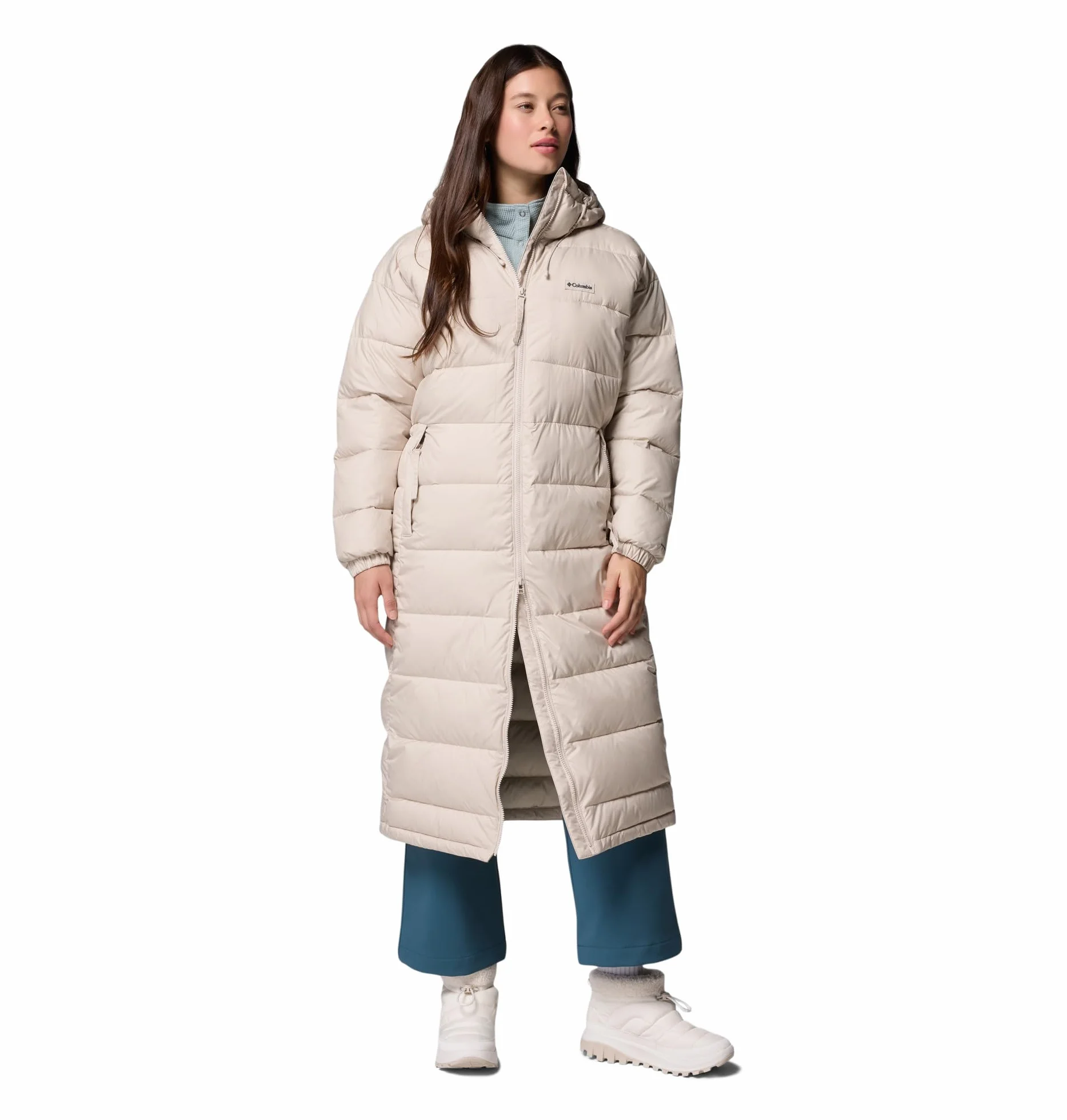 Columbia Pike Lake 3 Long Jacket Chaqueta acolchada con capucha Mujer (Pack de 1)