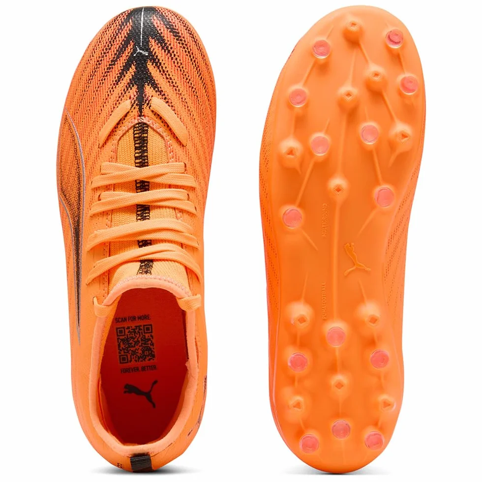 Puma Ultra 6 Match MG Jr - Zapatos de fútbol Unisex para niños