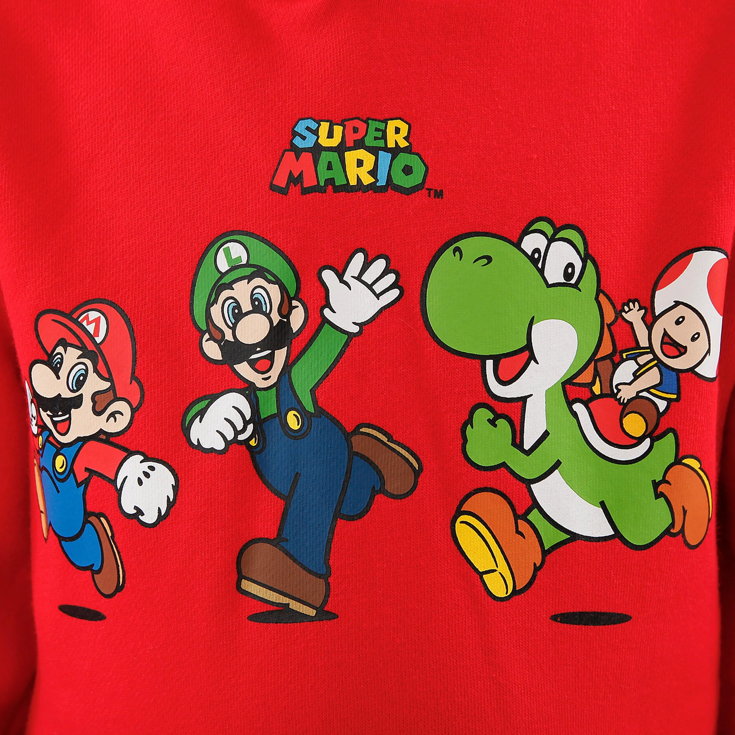 Sudadera Mari Bros | Mario Y Luigi | Sudadera para Niños | para Edades De 3 A 13 Años | Merchandising Oficial De Mario
