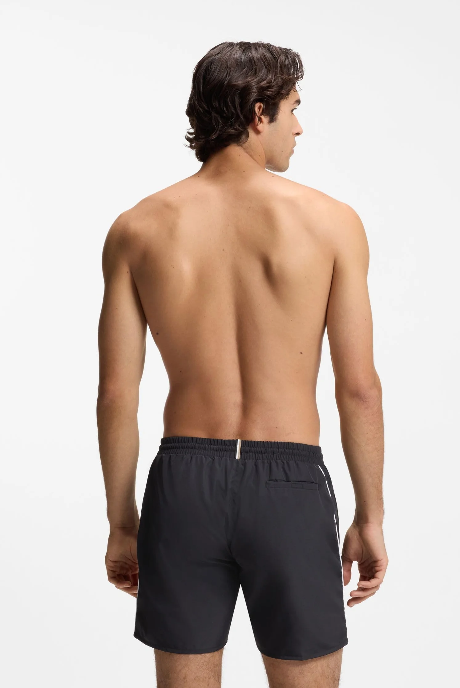 Boss Bañador de Longitud Media Bañadores Ajustados para Hombre Hombre
