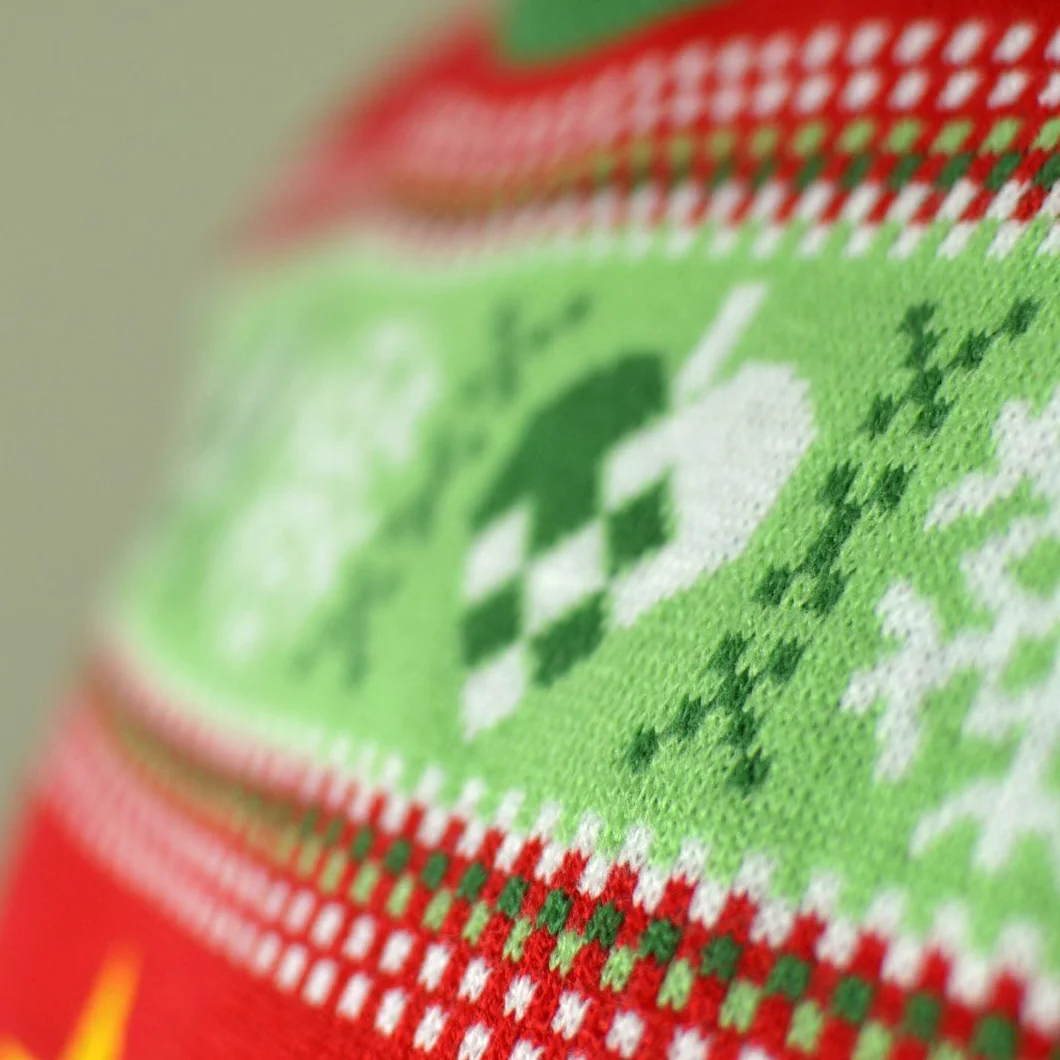 Jersey de Navidad Familia con Luces LED para Mujer, Hombre y Niños Rojo y Azul con Árbol Navidad