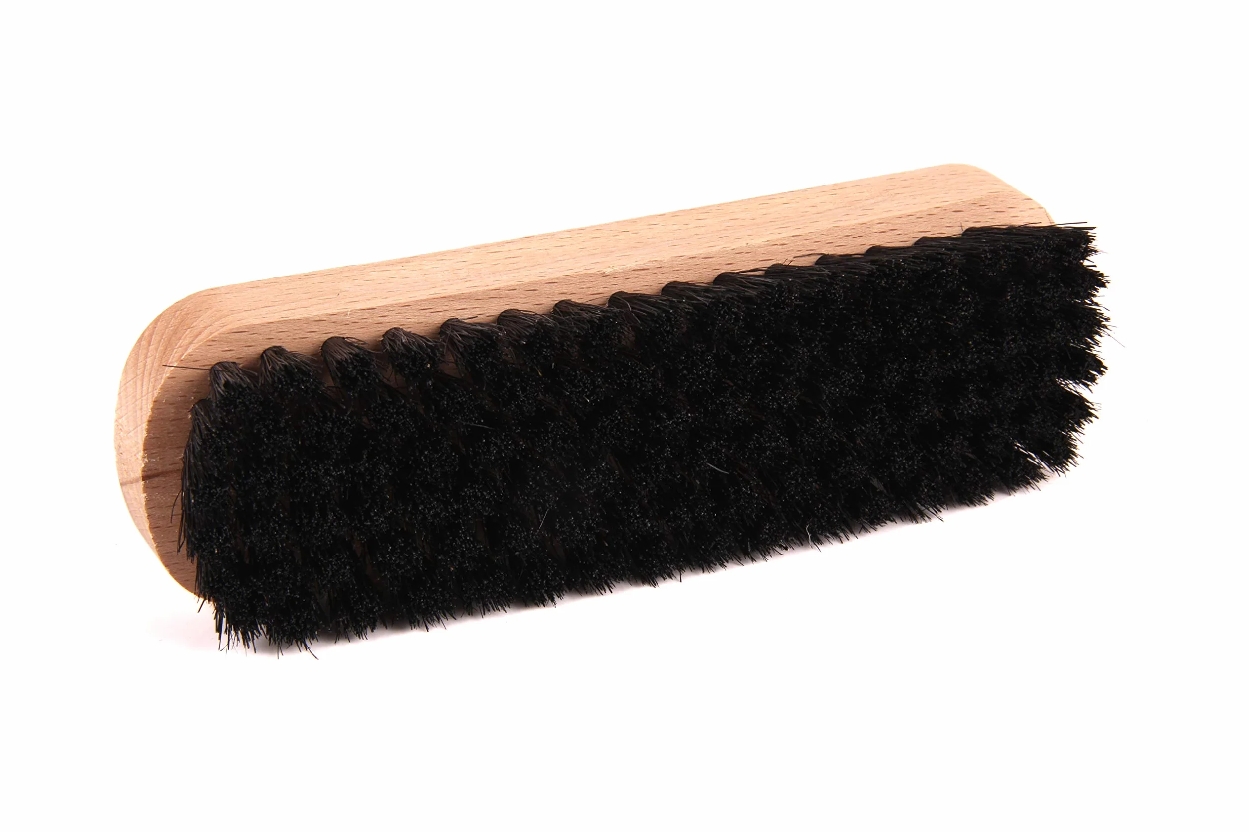 biped Cepillos de madera de haya para los zapatos con crines naturales – para la limpieza o el bruñido z2345