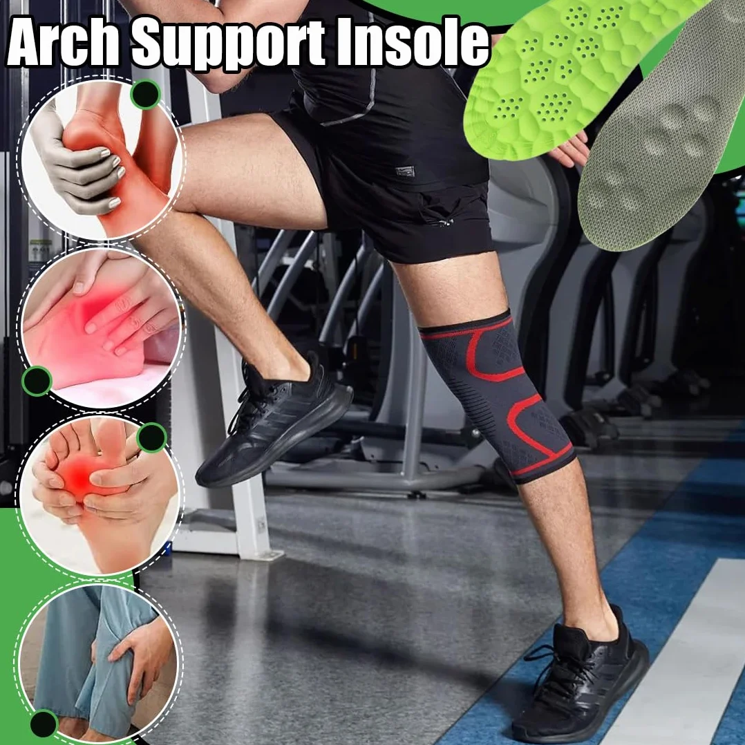 Plantillas Memory Foam para Deporte, Trabajo y Uso Diario Plantillas Fascitis Plantar Plantillas Ortopédicas Transpirables