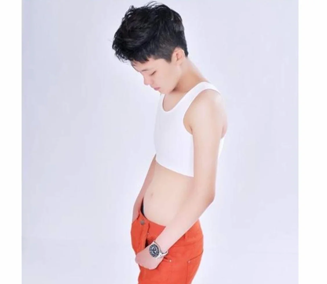 BaronHong Carpeta de compresión Plana Transpirable Tomboy Trans Lesbian