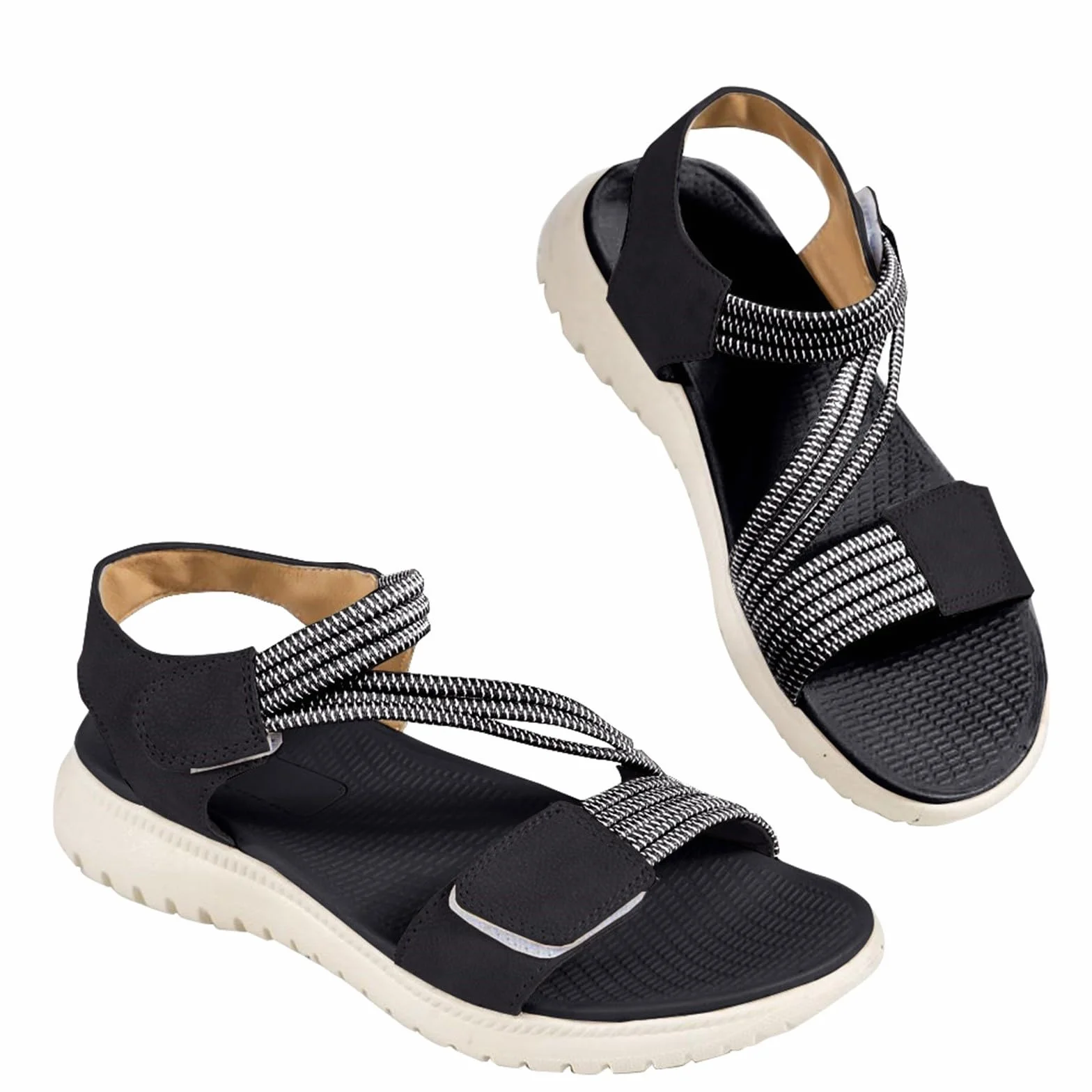 Genérico Sandalias Mujer Verano Zapatos Comodas Deportivas Barefoot Zapatillas Trekking Sapatos Planas Calzado Ergonómicas Sneakers Horma Ancha Sapatilhas Amortiguación Shoes