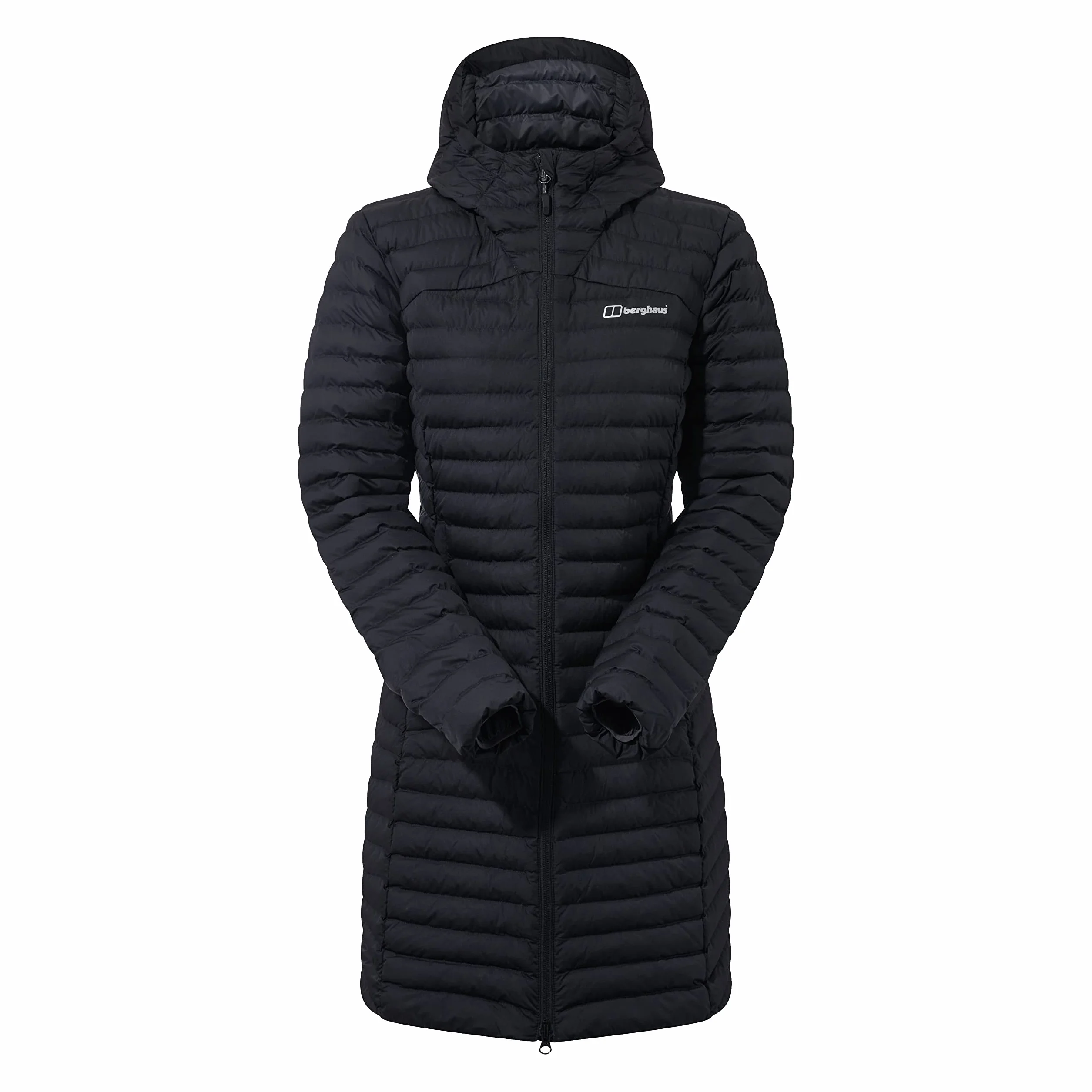 Berghaus Nula - Chaqueta Larga Con Microaislamiento, Diseño Duradero, Resistente Al Agua Chaqueta aislante Mujer (Pack de 1)