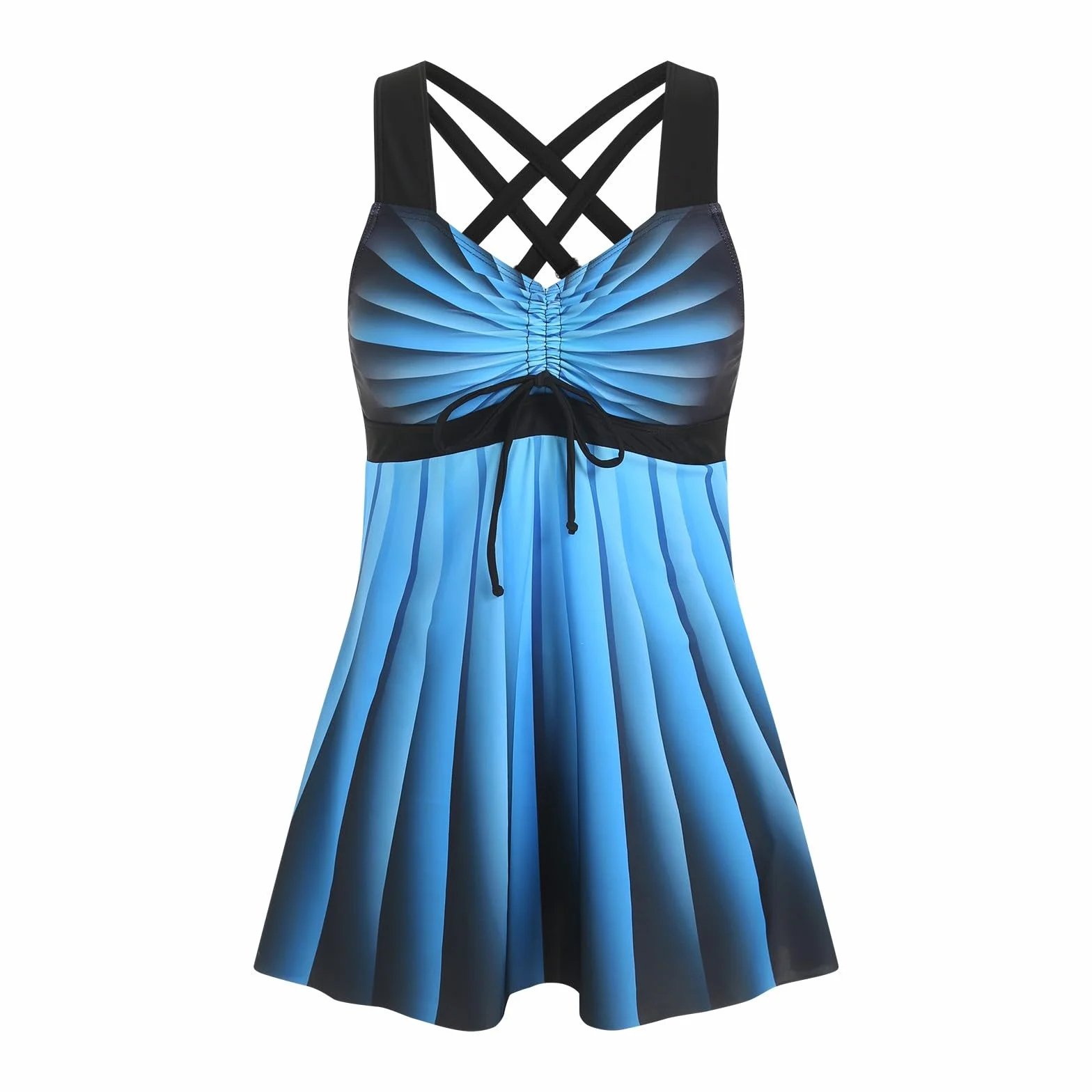 Tankini Traje De Baño Adelgazante para Mujer, Conjunto De Traje Baño Informal, Tallas Grandes Tankinis Mujer Tallas Grandes Bañador Talla Grande Tankinis Bañadores 2 Piezas Tankini para