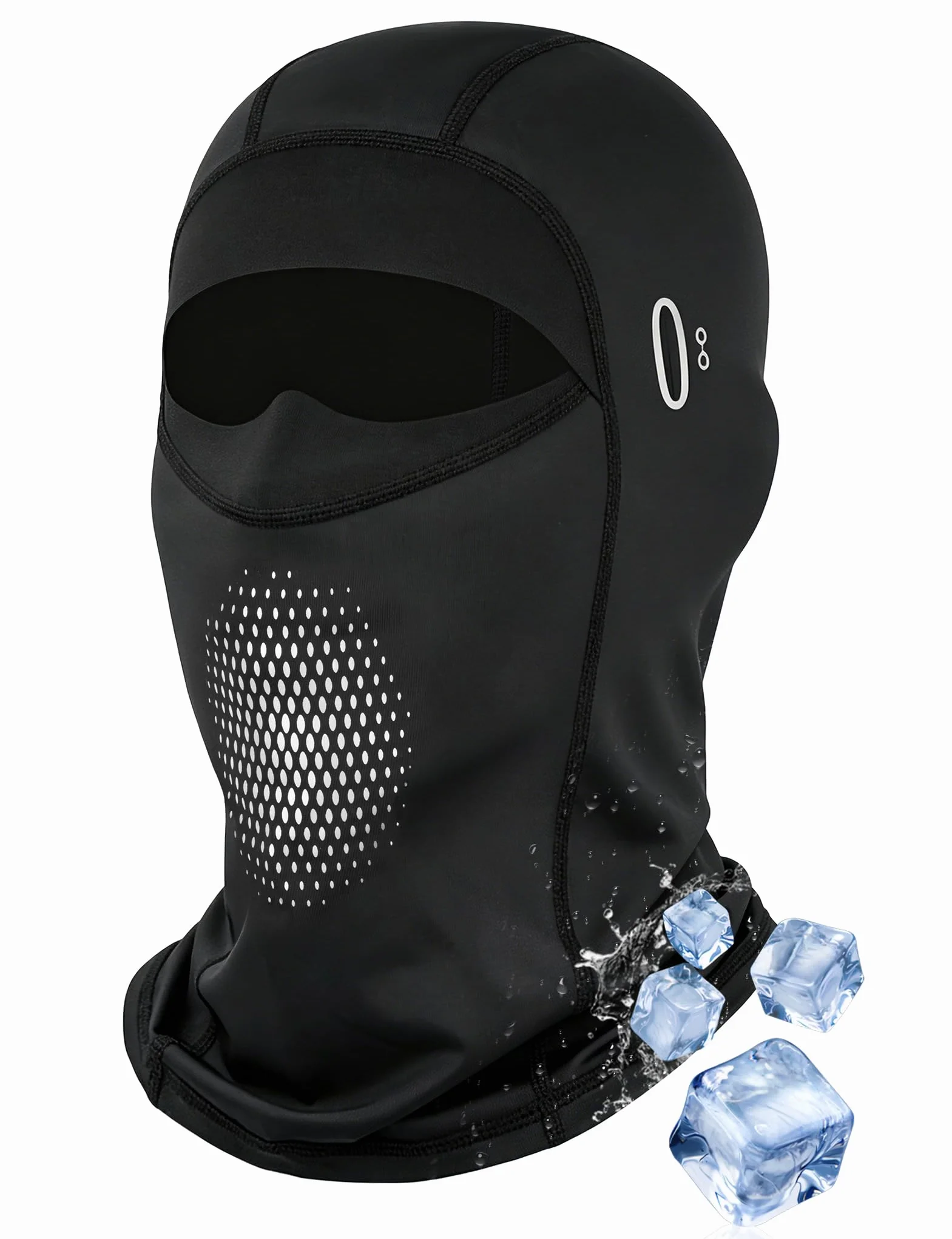 MELLIEX Pasamontañas para Hombre y Mujer, Multifuncional Balaclava Verano Seda de Hielo Máscara de Ciclismo para Ciclismo, Moto