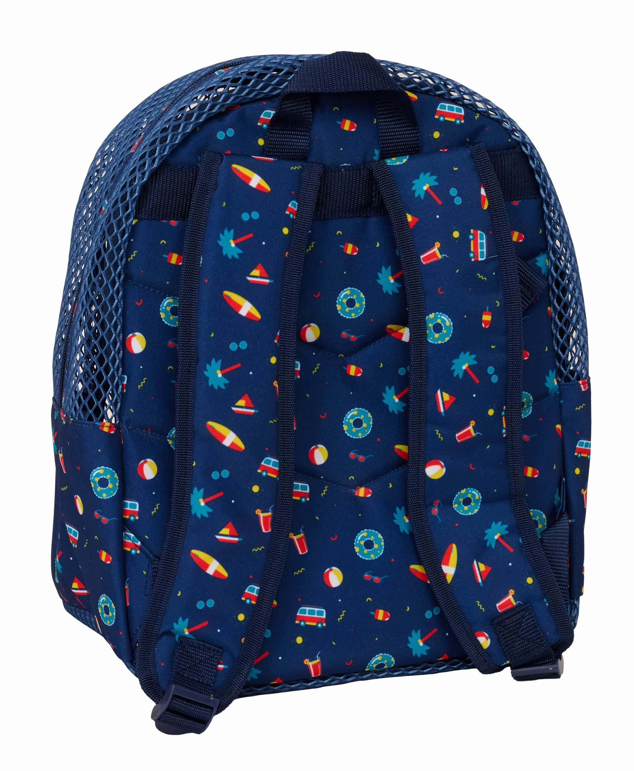 SAFTA SURF - Mochila Infantil de Playa, Anti Arena, con Asas, Fácil Limpieza, Ideal para Niños de Diferentes Edades, Cómoda y Versátil, 32x12x38 cm