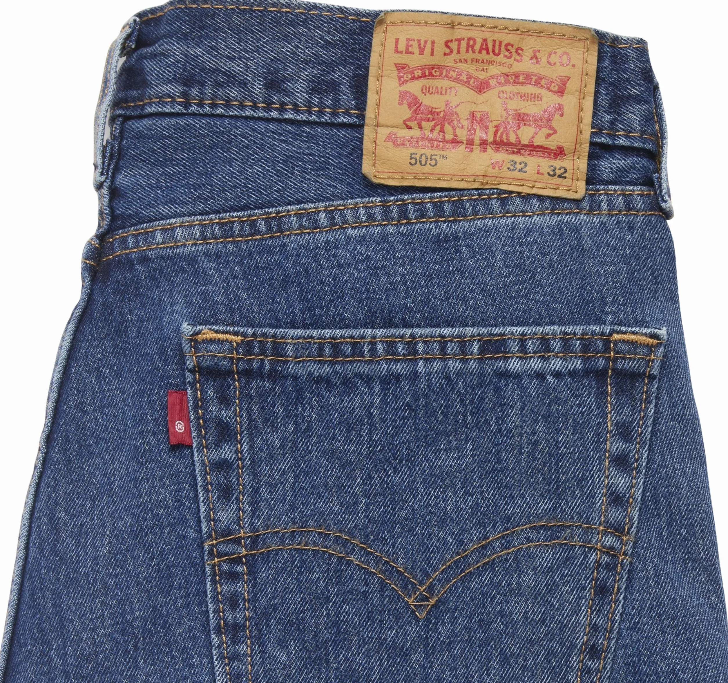 Levi'S Hombre 505 Regular Fit Jeans