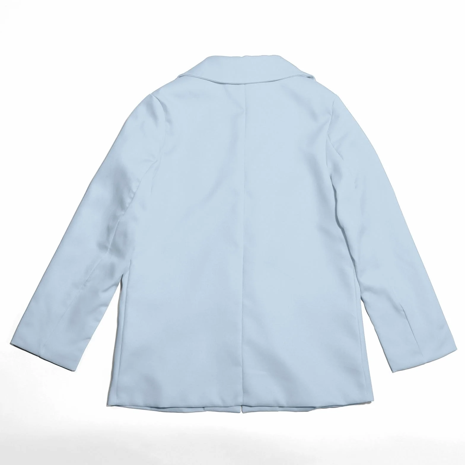 Blazer - Chaqueta de traje para niña, color liso, chaqueta de ocio, manga larga, con doble bolsillo lateral, cuello de solapa, chaqueta de traje, moda con frente abierto, traje formal para niños de 3