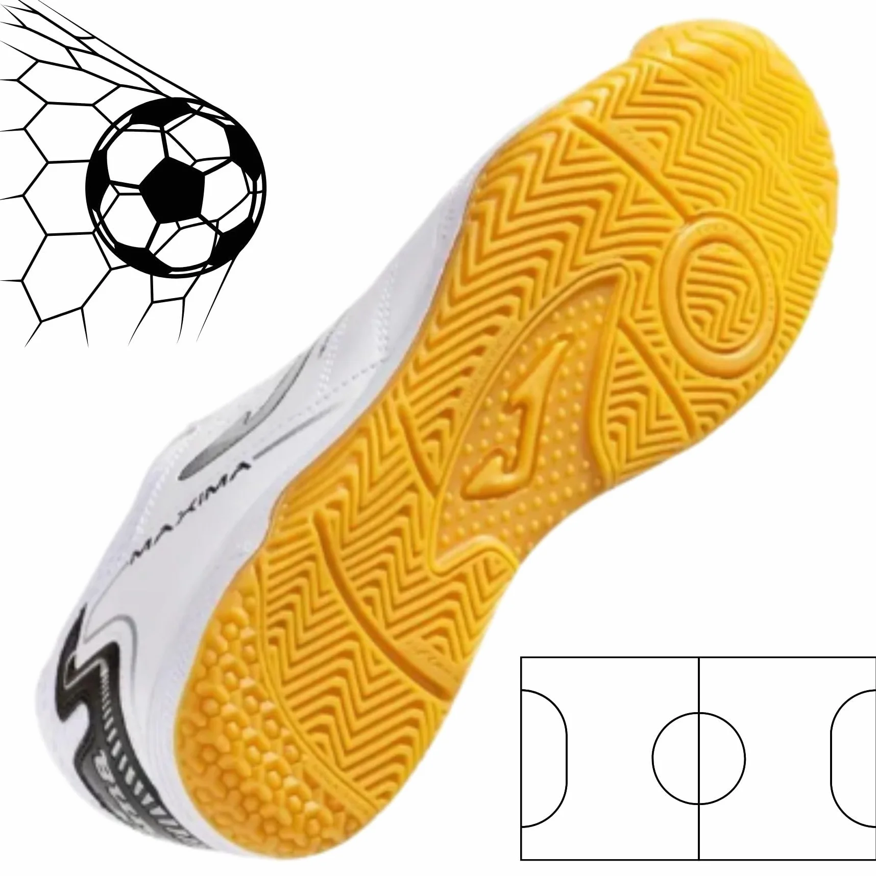 Joma Joma Entrenadores de fútbol para interiorHombre