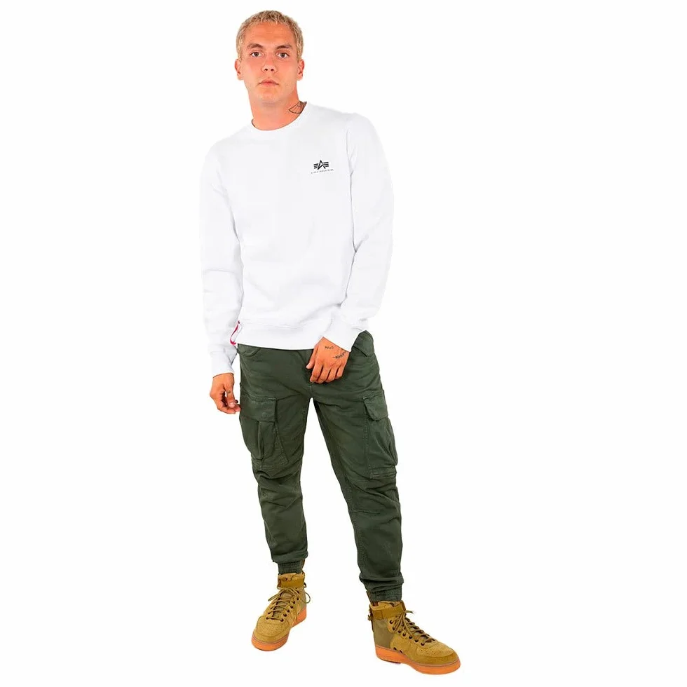 Alpha Industries Basic Sweater Small Logo Sudadera Hombre (Pack de 1)