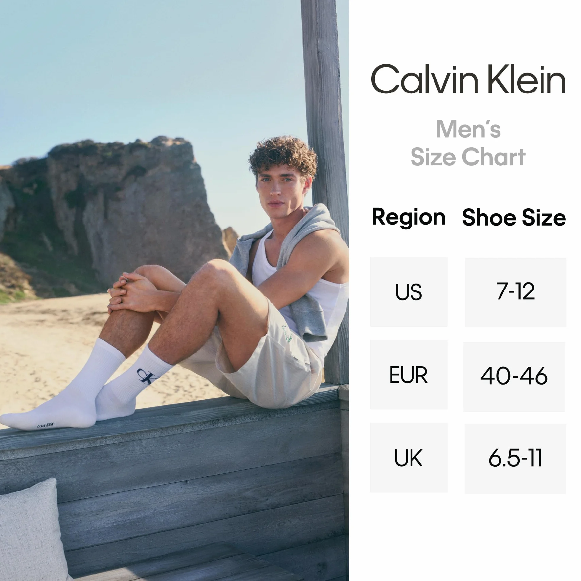 Calvin Klein Men Liner 2p Sized Seth Calcetines Hombre (Pack de 1)