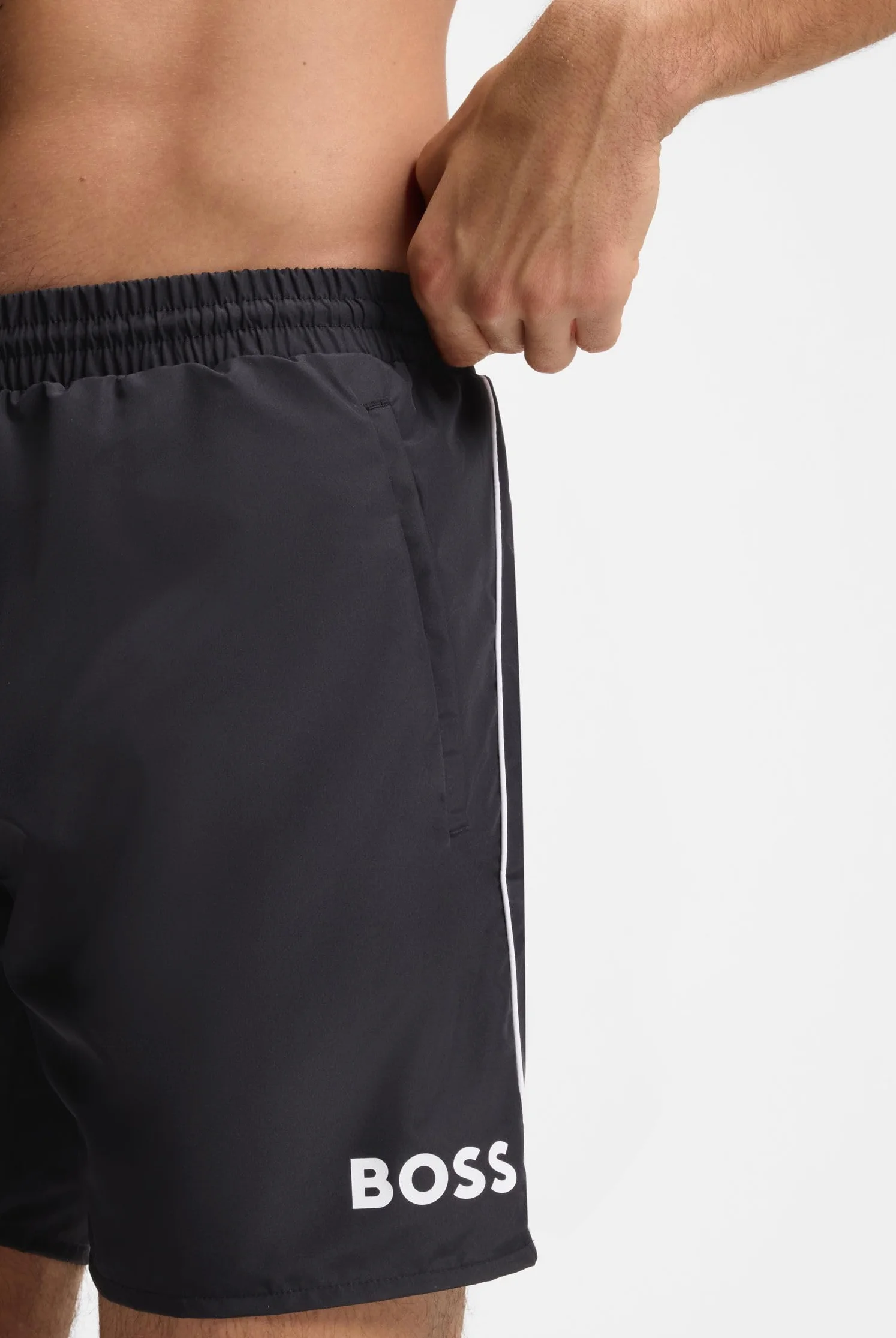 Boss Bañador de Longitud Media Bañadores Ajustados para Hombre Hombre