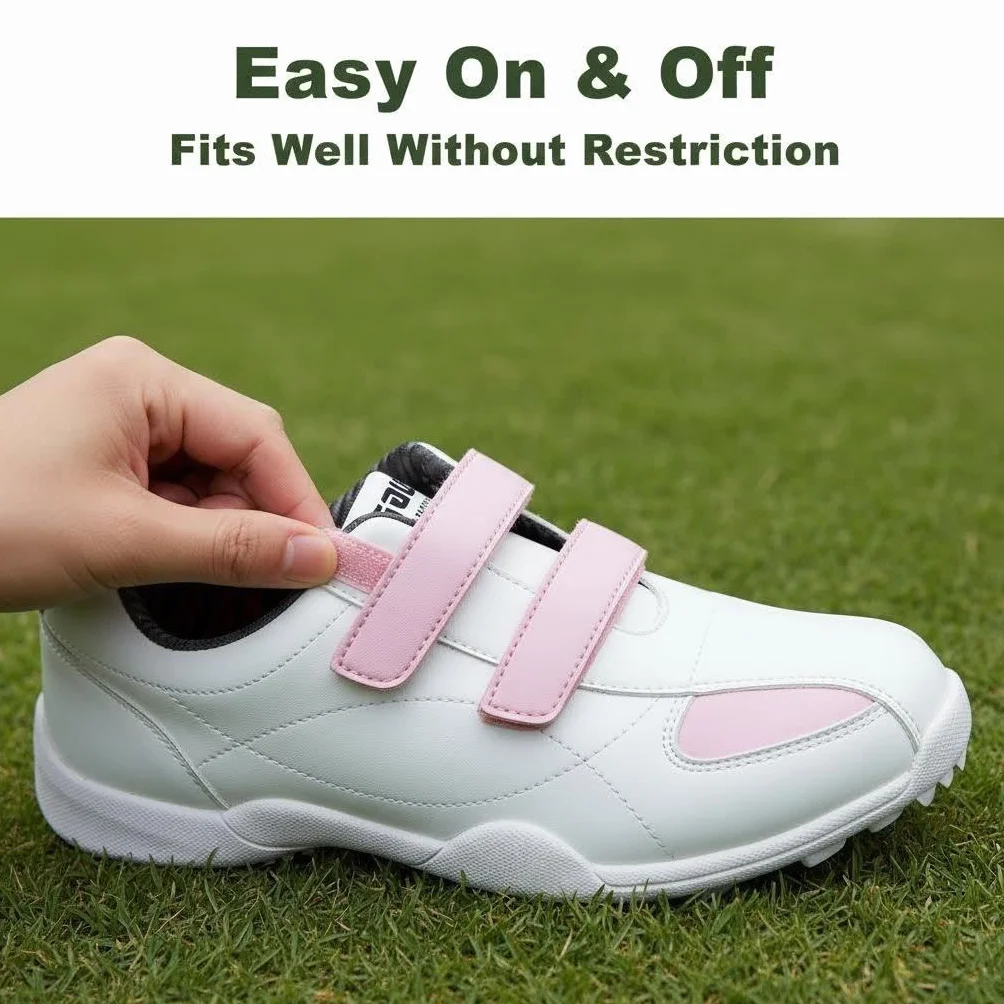 Zapatos de Golf de Las Mujeres al Aire Libre Impermeable y Transpirable Antideslizante Zapatos de Golf Zapatillas Deportivas para Mujeres