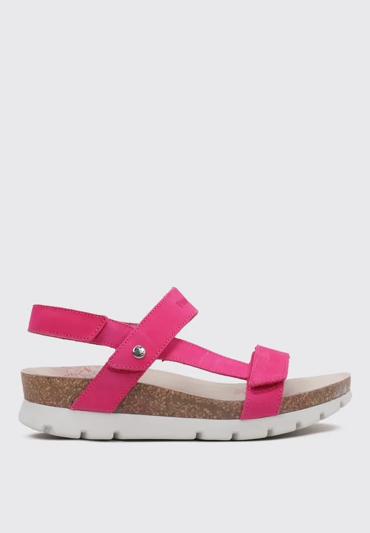 Panama Jack Selma Shine Sandalia planaMujer