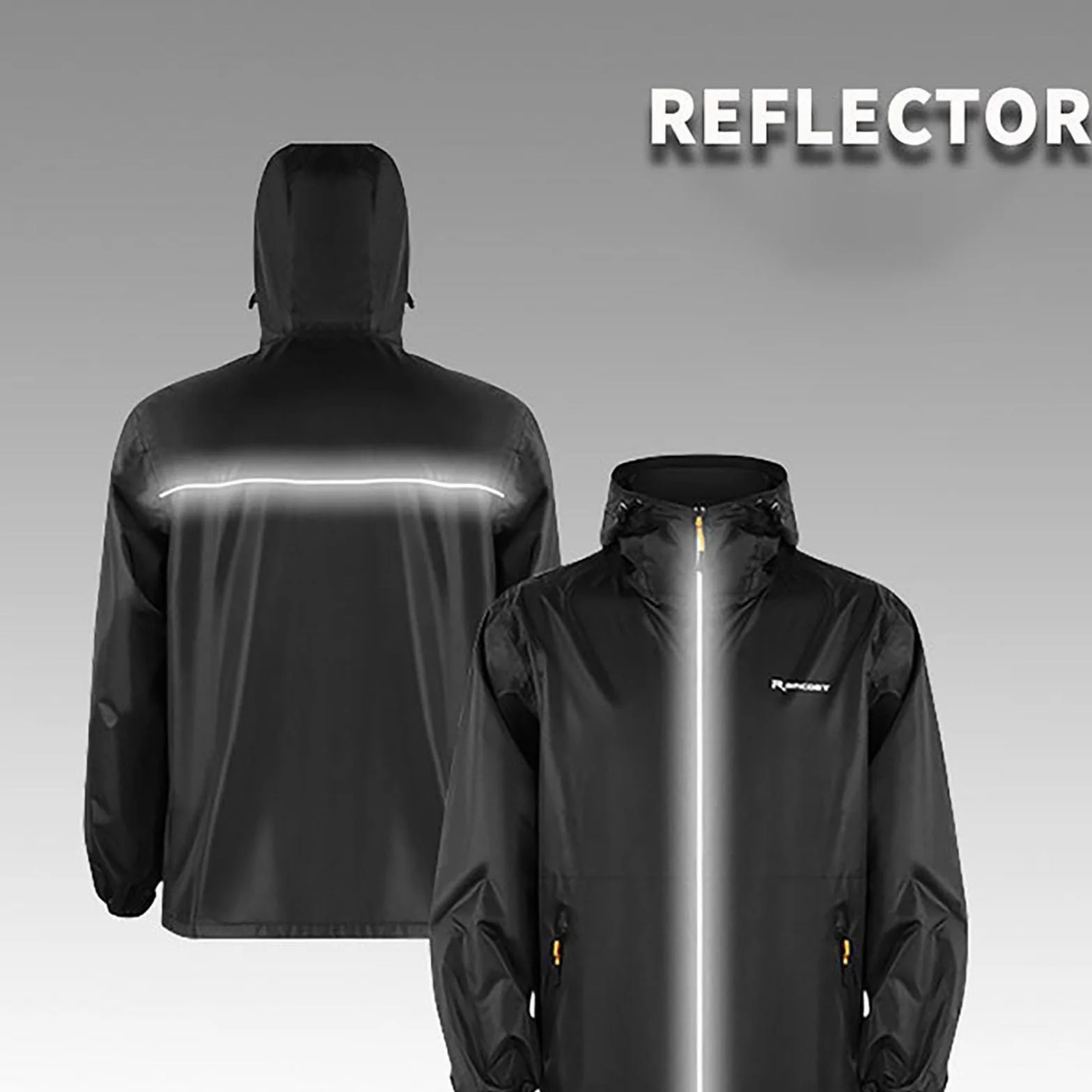 Traje de lluvia para mujer y hombre, resistente al agua, pantalones de lluvia, conjuntos de ropa de lluvia, traje impermeable ligero, traje de moto suelto, ropa de lluvia