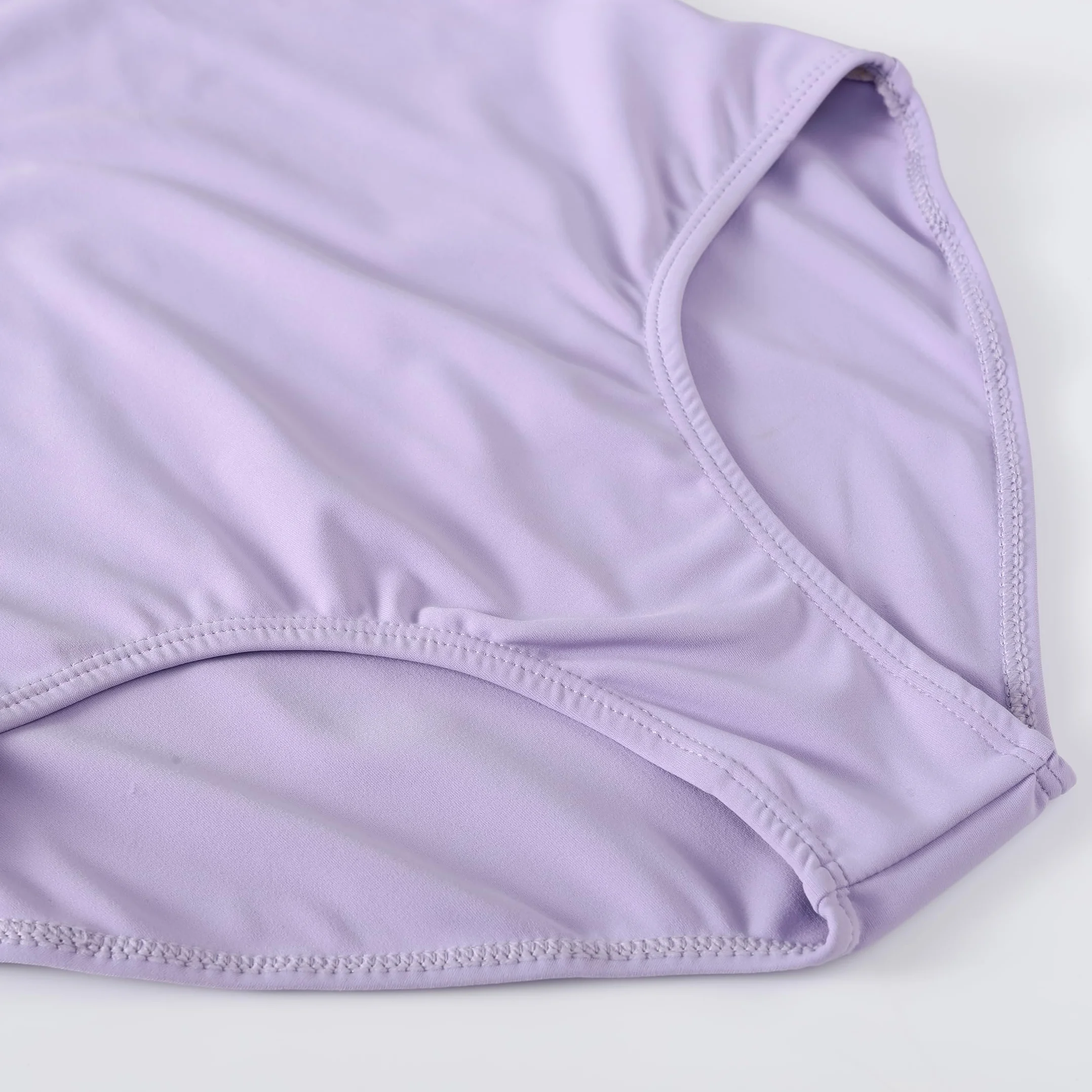 Maillot Danza Ballet sin Mangas Leotardos Gimnasia Ritmica para Mujer con Cuello en V Nude