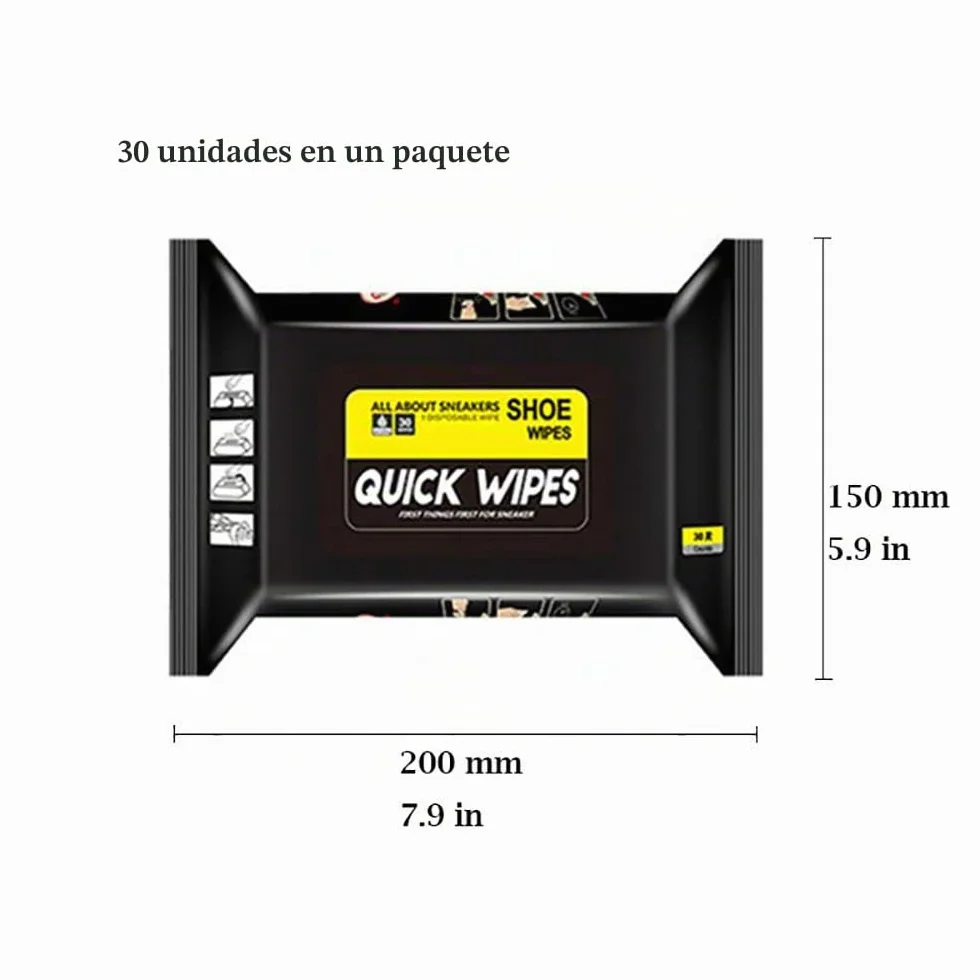 Toallitas de limpieza naturales para zapatillas de deporte y zapatillas blancas, para correr, golf y tenis, para frotar la suciedad barro manchas de sal y manchas de hierba (60 toallitas Black)