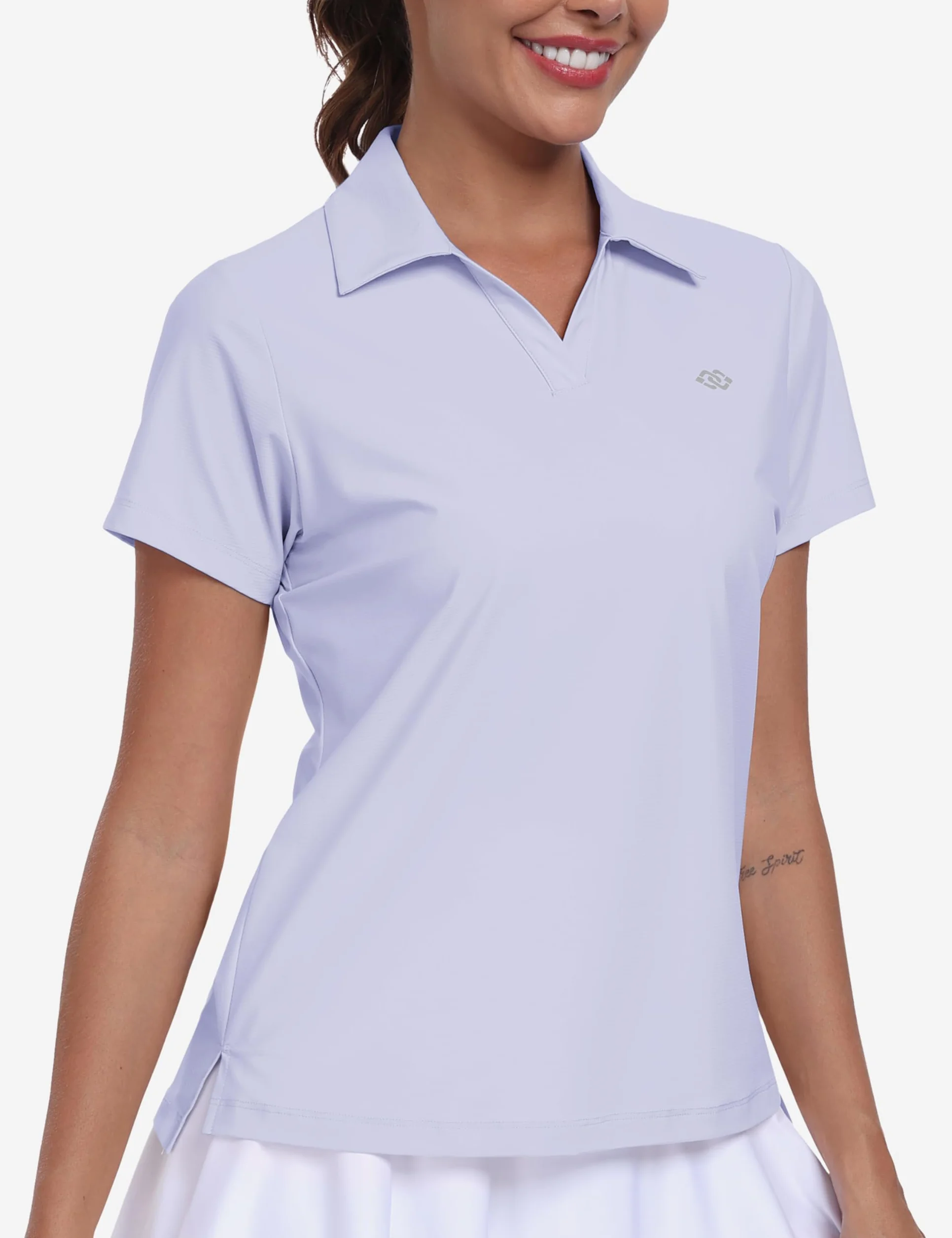 MoFiz Polo Shirt Femme Camisa de deporte Mujer