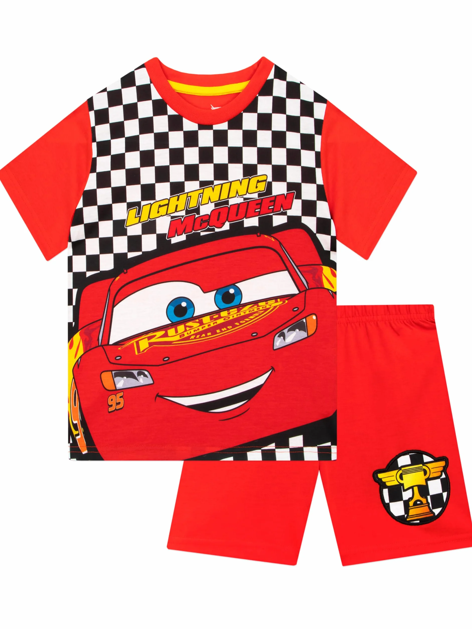 Disney Cars Pijama Niño Verano | Pijama Chico Rayo Mcqueen | Pijamas para Ninos