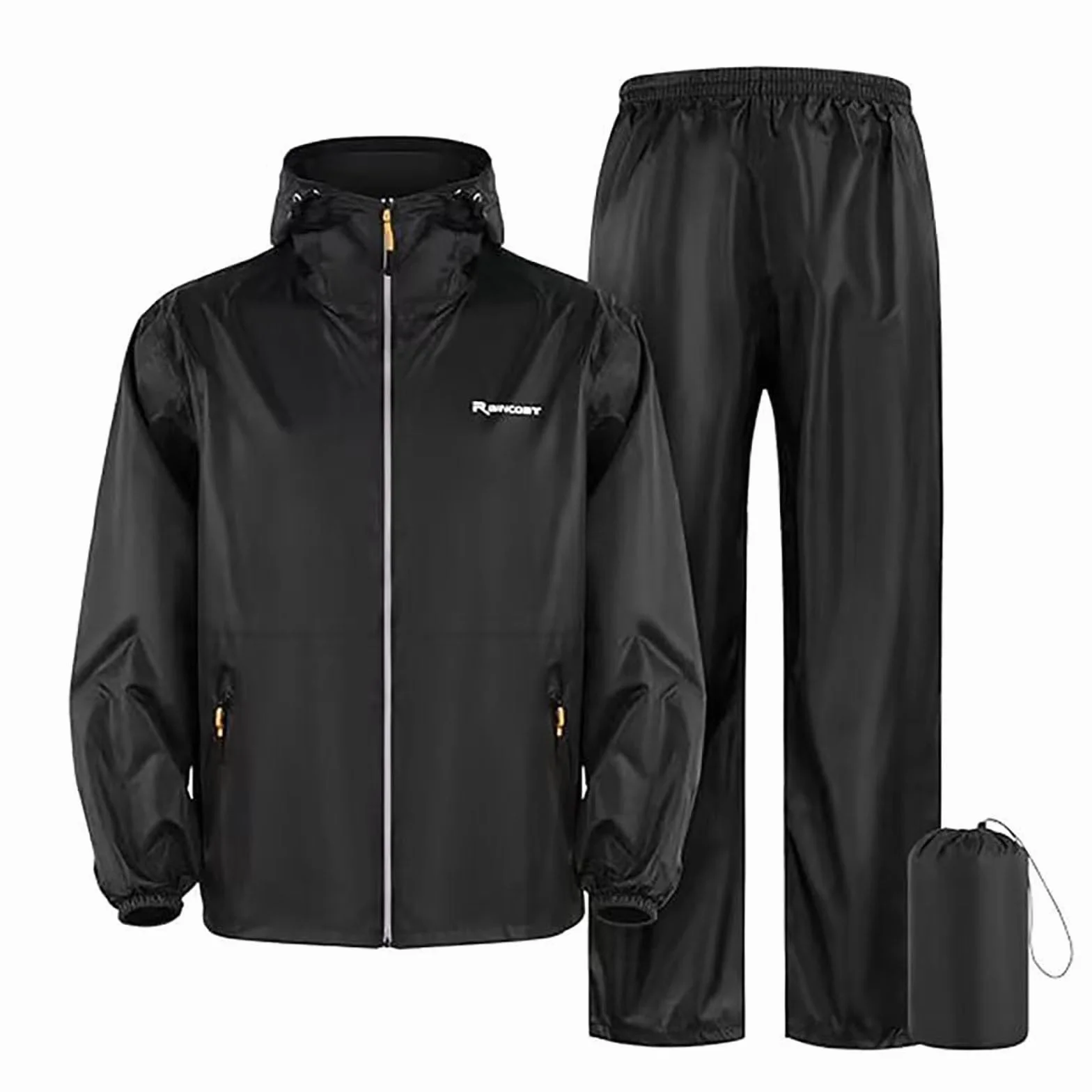 Traje de lluvia para mujer y hombre, resistente al agua, pantalones de lluvia, conjuntos de ropa de lluvia, traje impermeable ligero, traje de moto suelto, ropa de lluvia