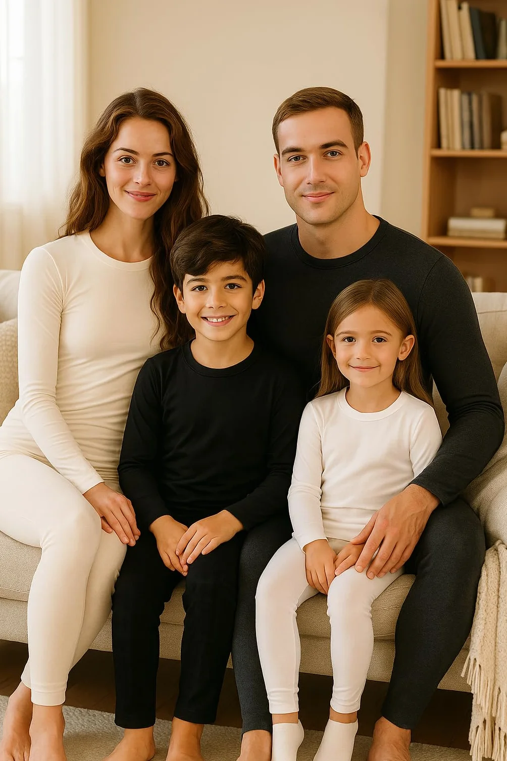 Conjunto de ropa interior térmica para niña, forro polar, capa base superior e inferior, pantalones largos cálidos para invierno, esquí y uso diario
