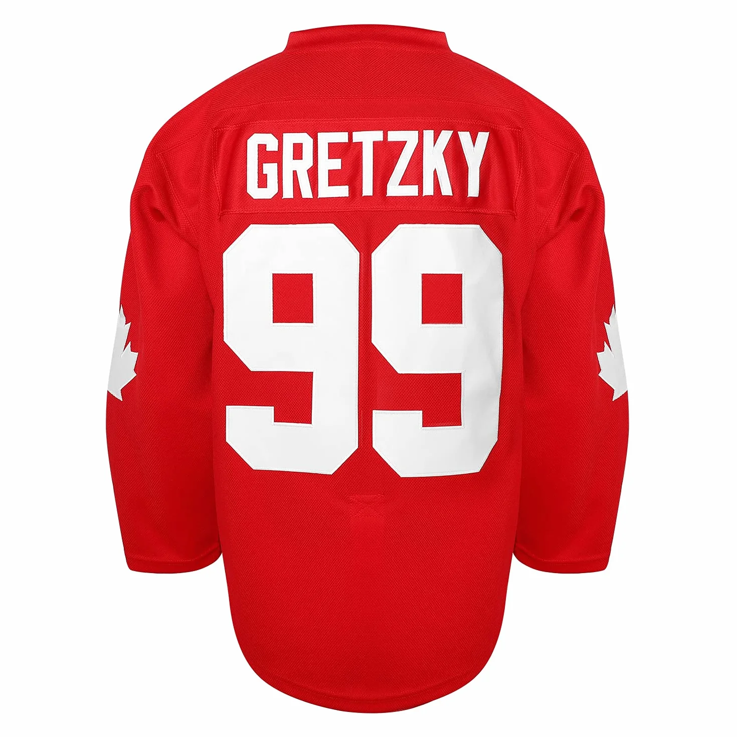 Gretzky #99 Team Canada - Jersey de hockey sobre hielo para Navidad, color rojo