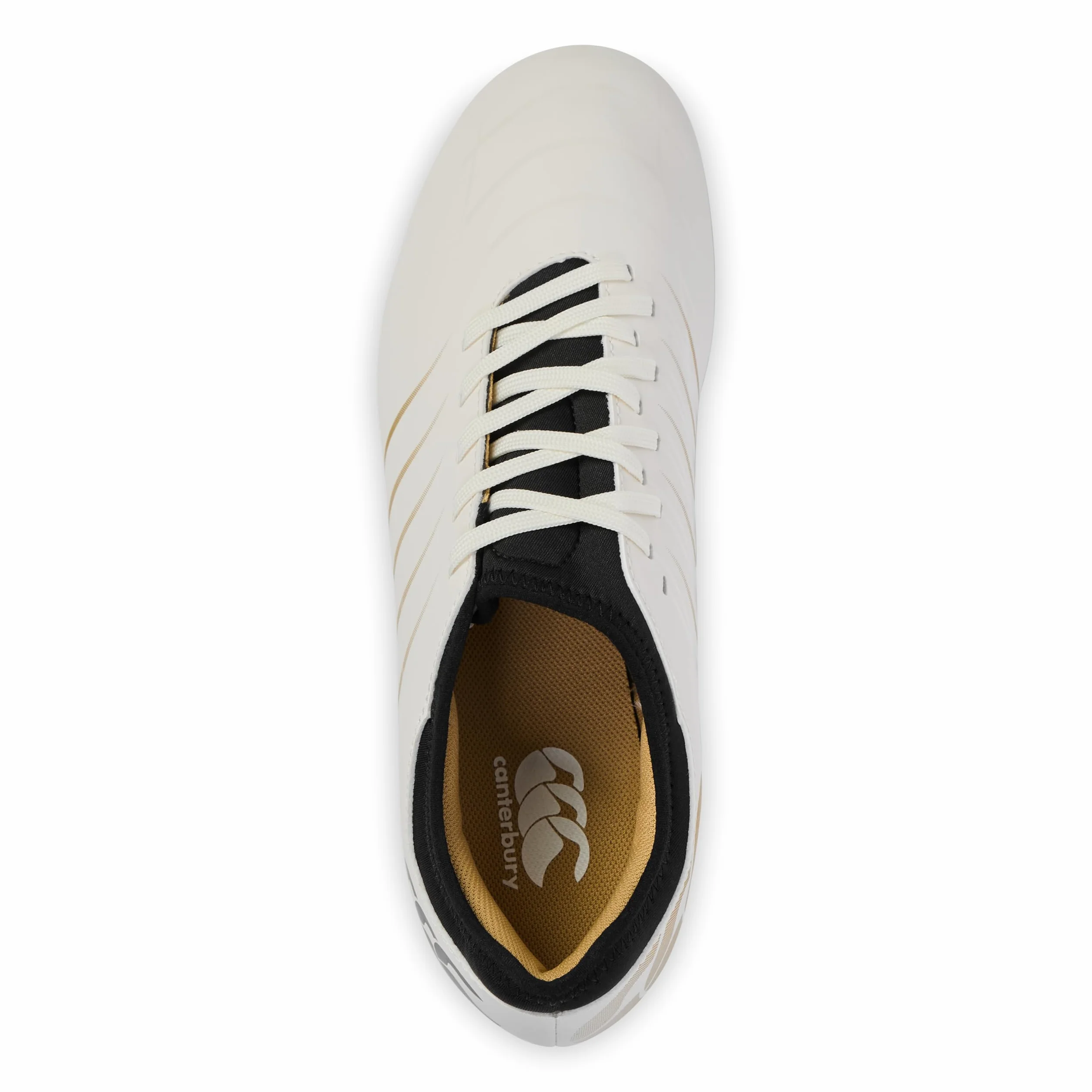 Canterbury Botas de Rugby Unisex Phoenix 2.0 Team Soft Ground para Adultos, Color Blanco
