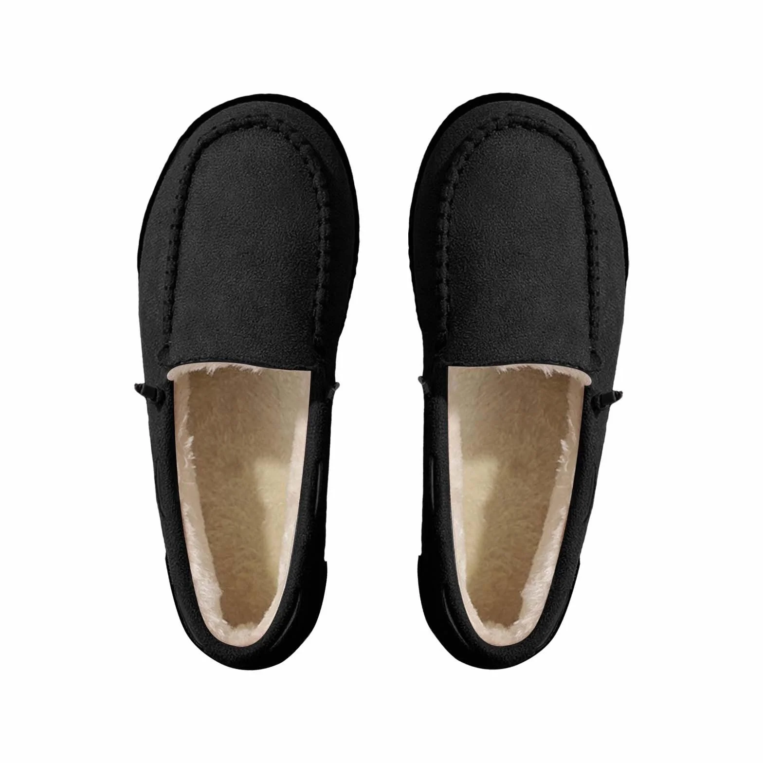 Mocasines forrados para mujer, zapatos de invierno, calzados, zapatos cálidos, zapatos informales, zapatos planos, zapatos de trabajo, zapatos para mujer, zapatos de barco, zapatos para caminar