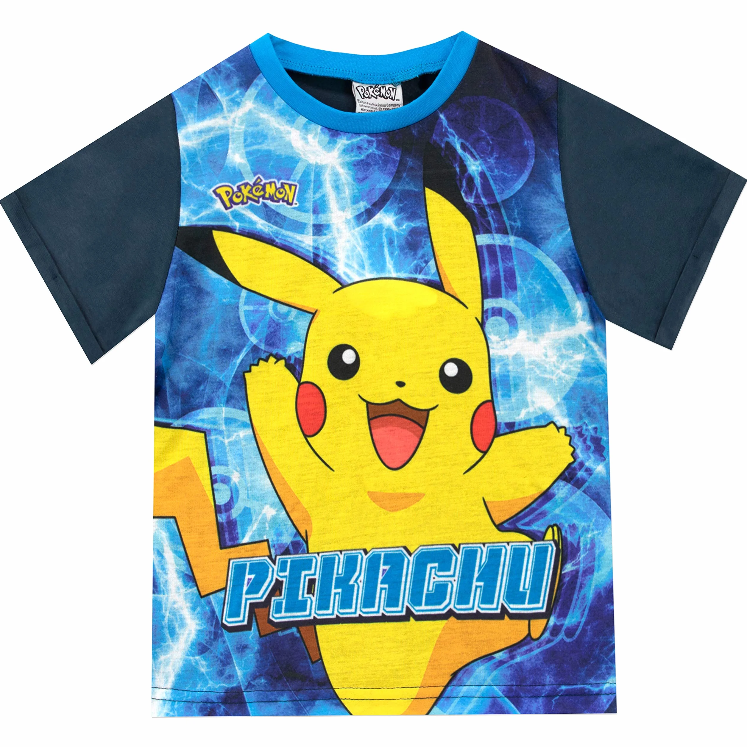 Pokemon Pijama Niño | Pijama Corta Pikachu | Pijamas niño Verano