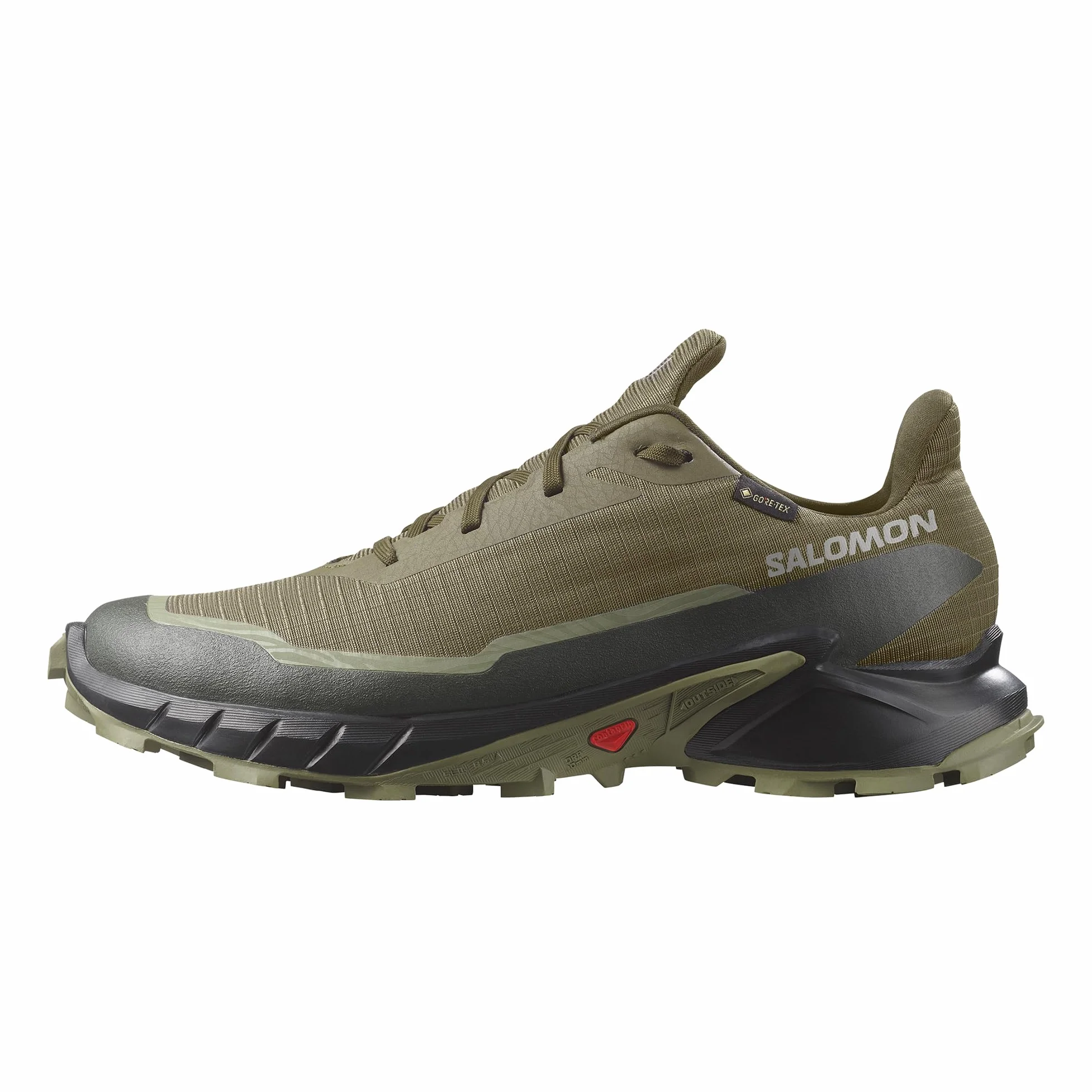 Salomon ALPHACROSS 5 Gore-Tex Impermeables Zapatillas de Senderismo para Hombre