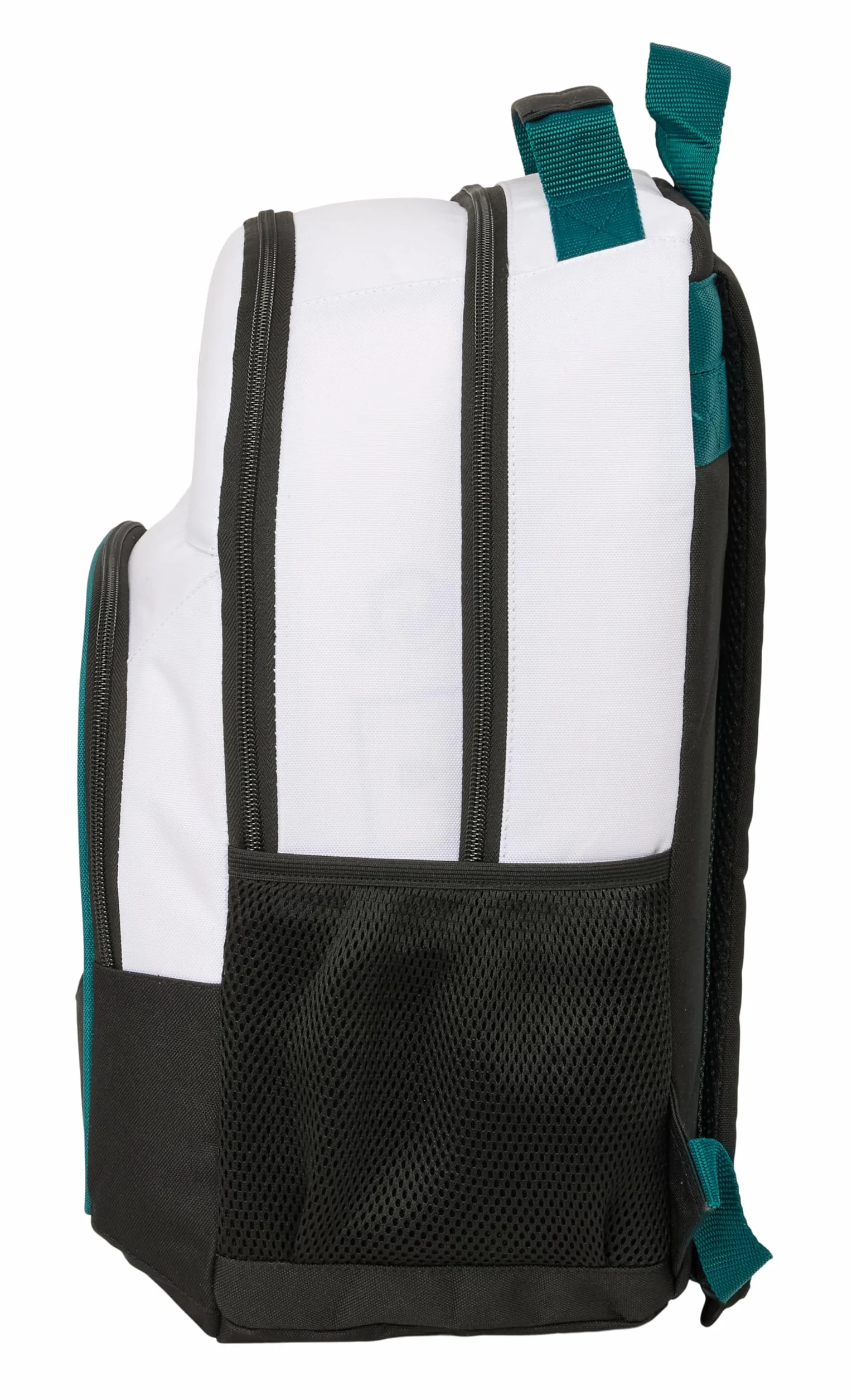 REAL MADRID EQUIPACIÓN 26/27 - Mochila Safta Escolar, Mochila, Ideal para Niños de Diferentes Edades, Cómoda y Versátil, Calidad y Resistencia, 32x16x42 cm
