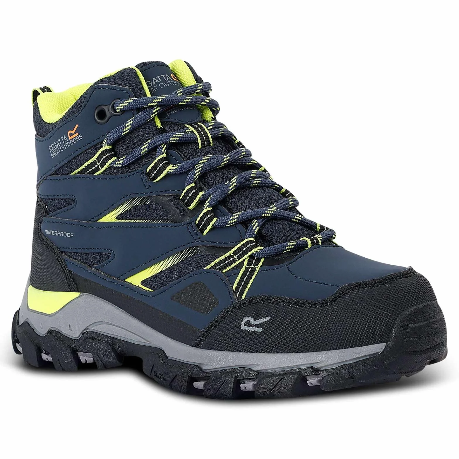 Regatta Holcombeiii Btjnr Botas de senderismo impermeables Regatta Kids Holcombe III JuniorUnisex niños