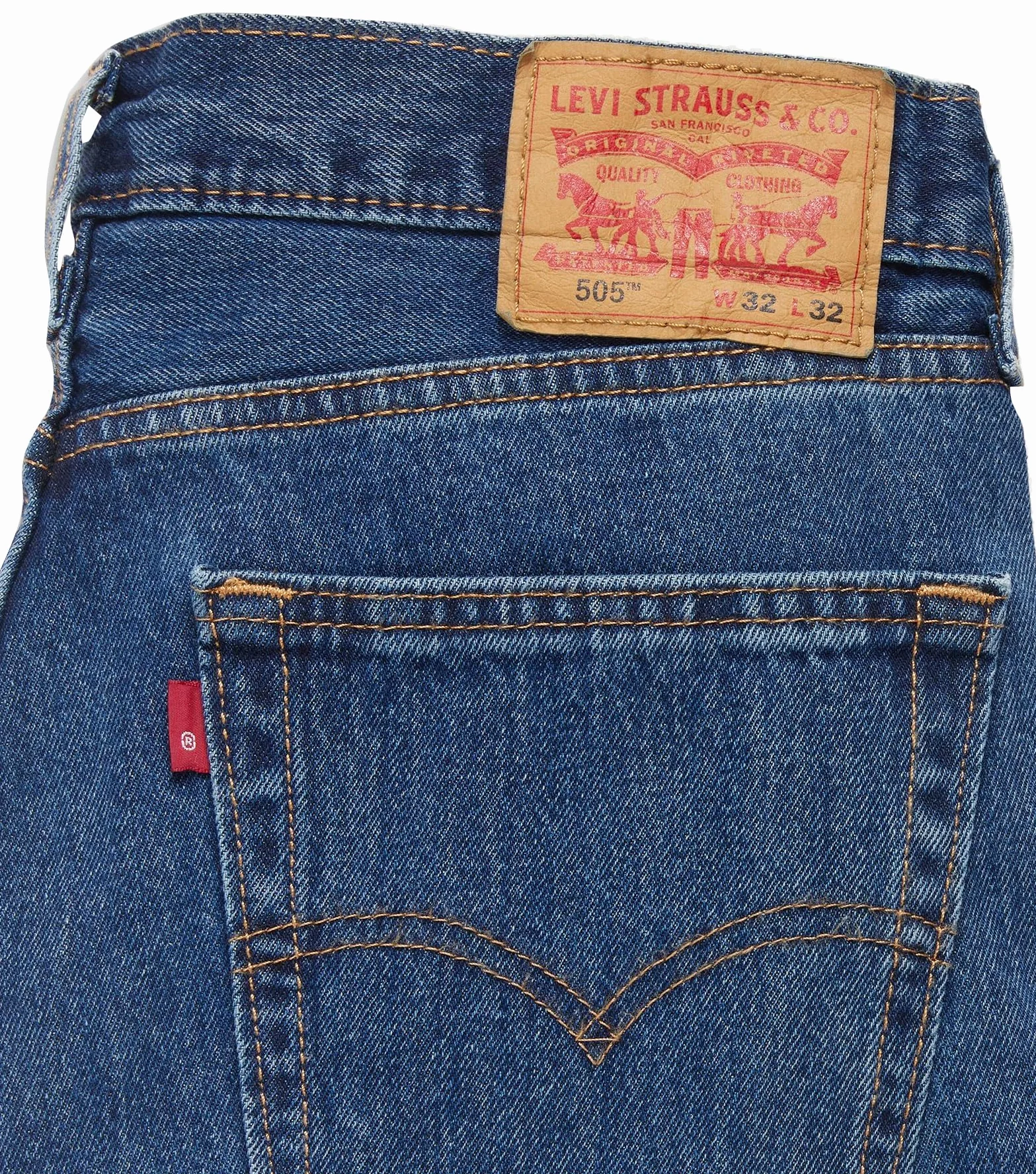 Levi'S Hombre 505 Regular Fit Jeans